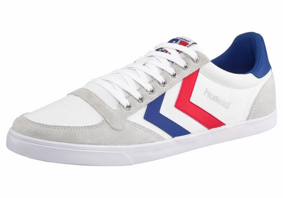 hummel stadil light canvas sneakers
