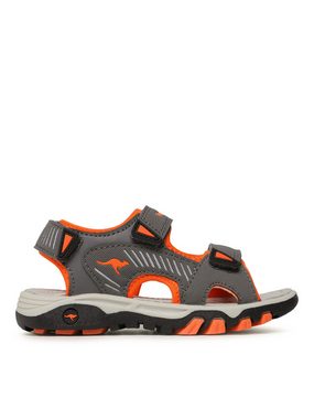 KangaROOS Sandalen 10049 000 2124 M Grey/Flame Sandale