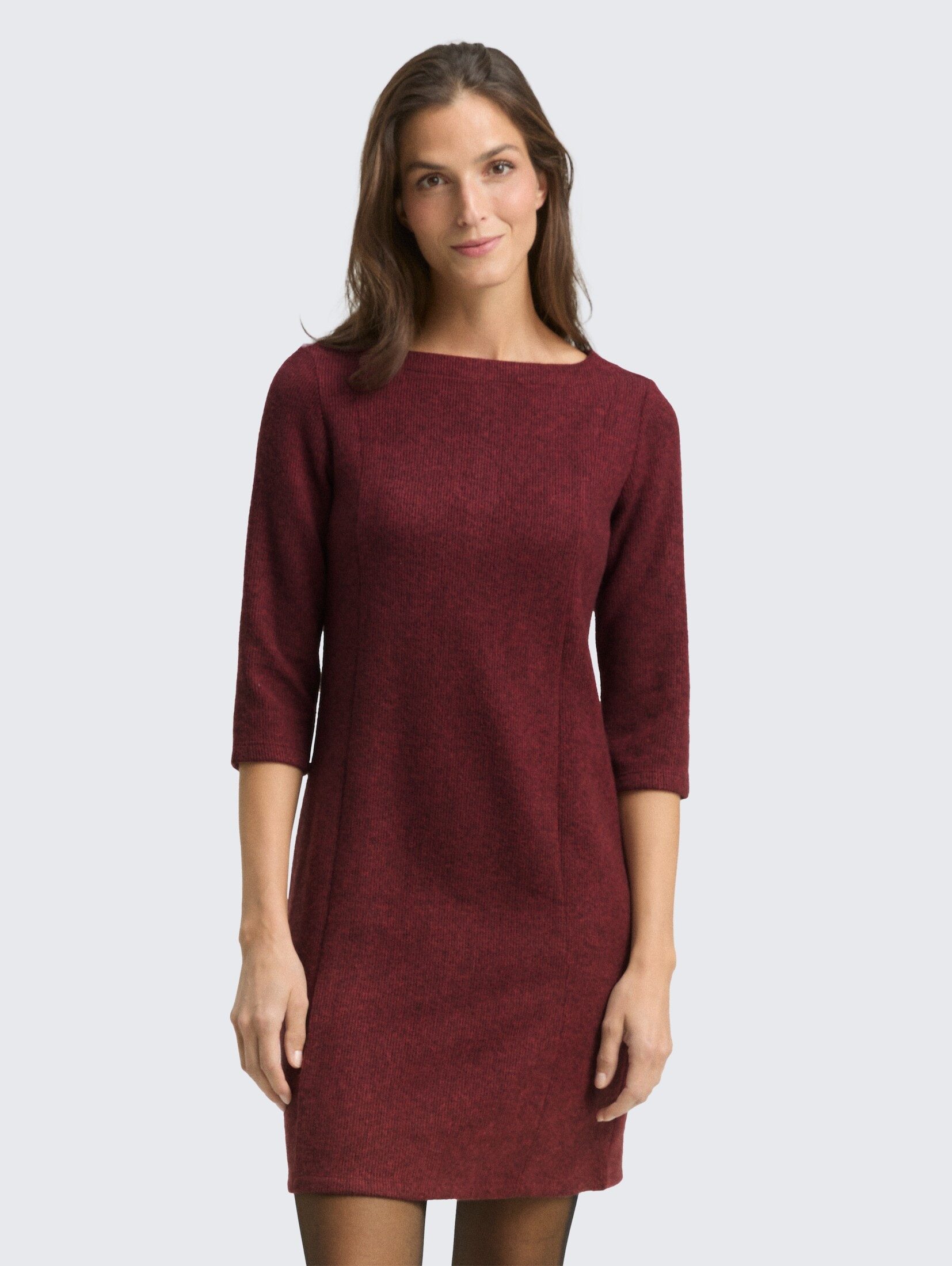 TOM TAILOR Sommerkleid Cosy Kleid mit 3/4-Arm Cosy Kleid mit 3/4-Arm