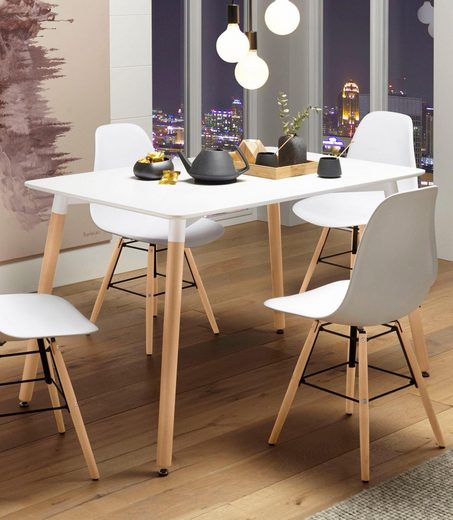 Esstisch, Breite 120 cm, 1,9 cm starke Tischplatte online kaufen | OTTO