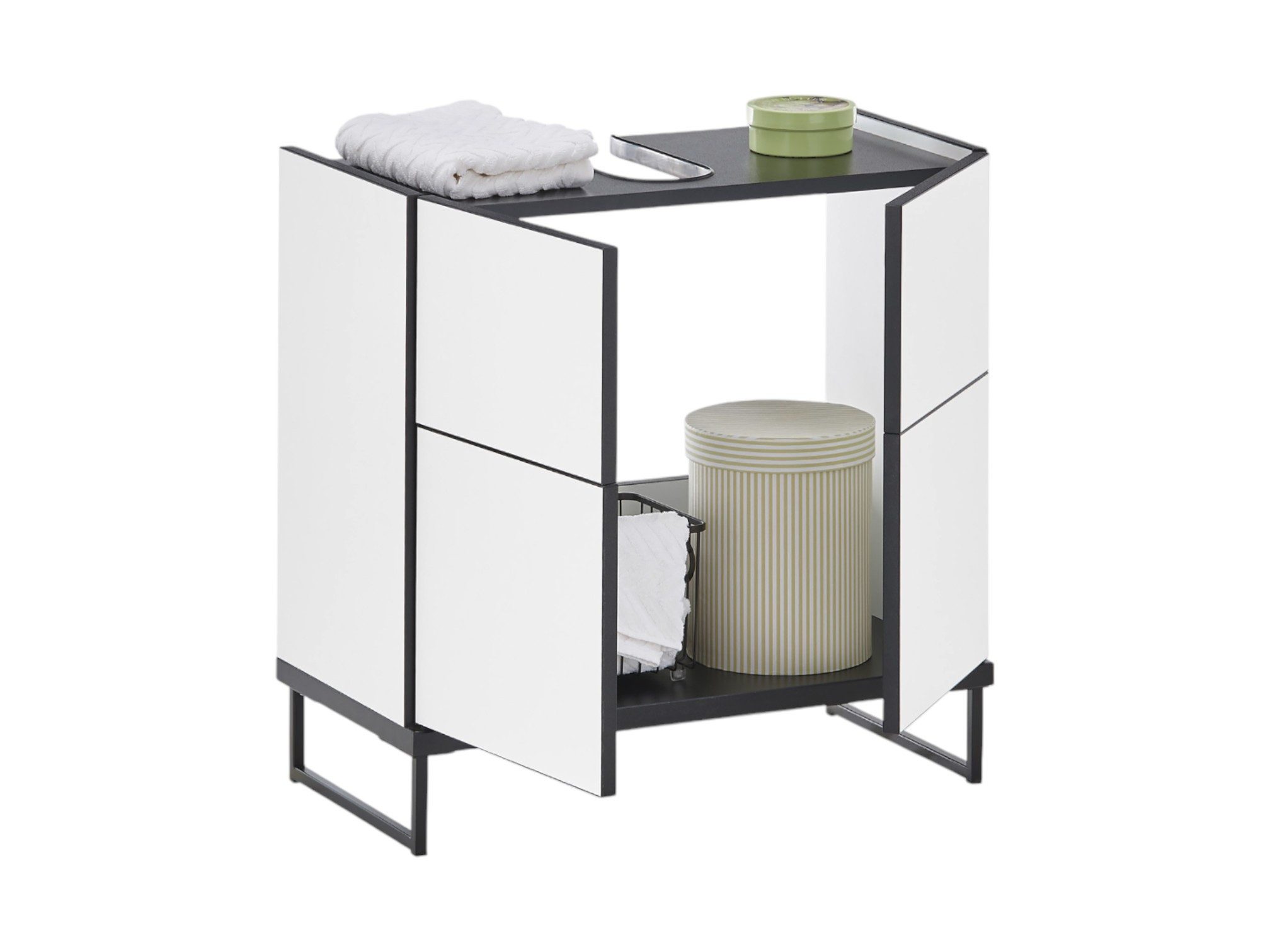 moebel-dich-auf Waschbeckenunterschrank VEGAS (Badezimmerschrank, Waschtisc günstig online kaufen