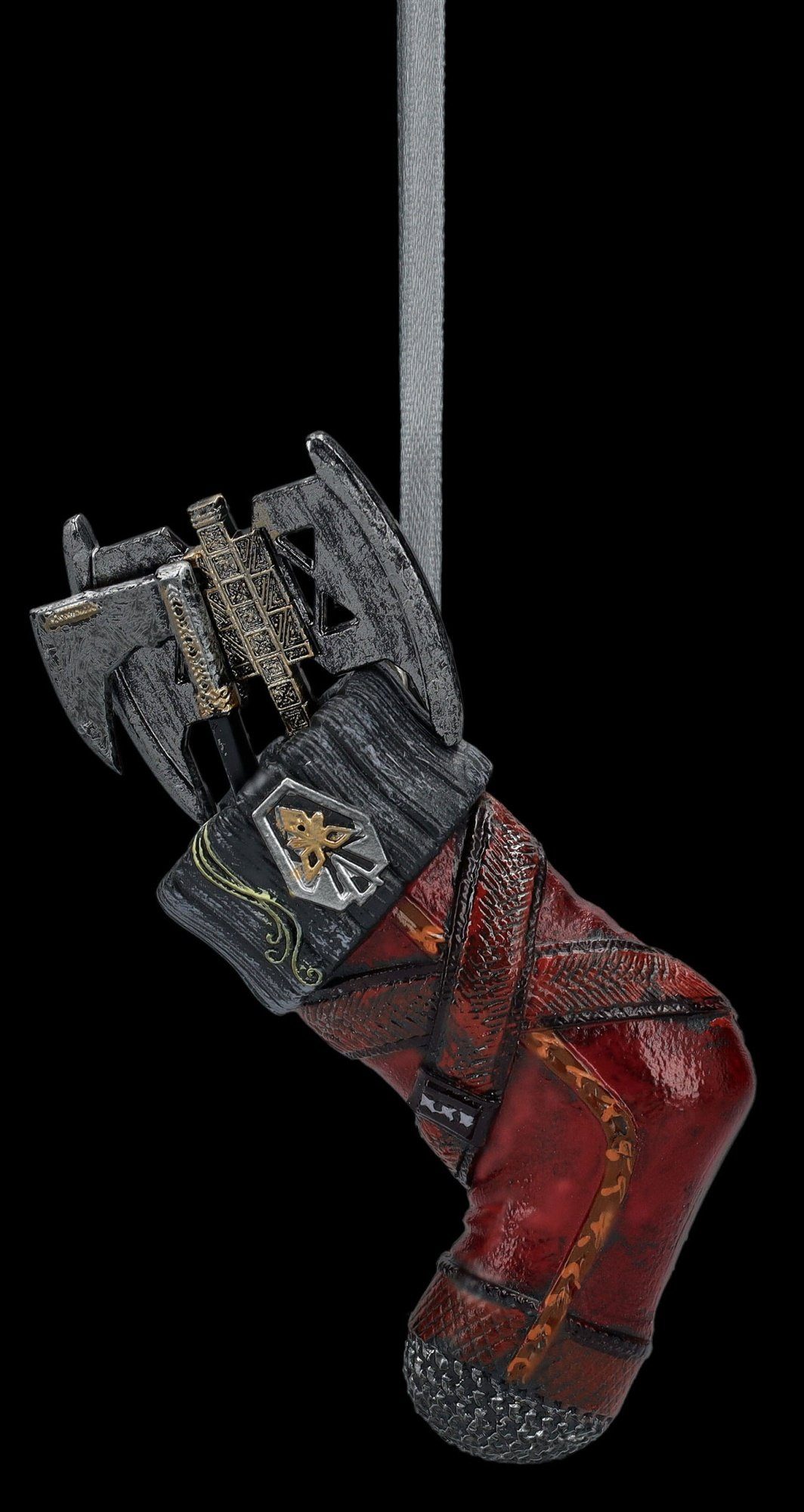 Figuren Shop GmbH Christbaumschmuck Christbaumschmuck Herr der Ringe - Gimli Strumpf - Weihnachten Deko (1-tlg)