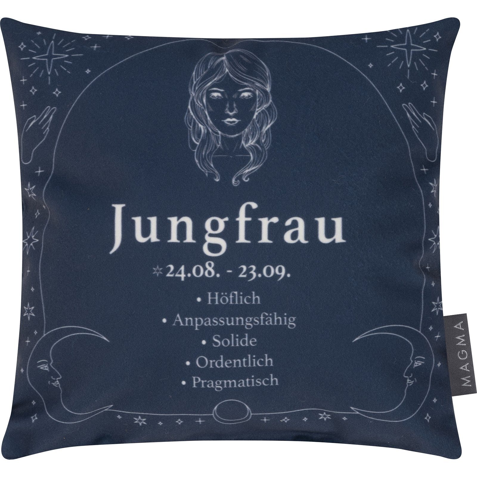 HTI-Living Декоративні подушки Декоративні подушки Sternzeichen Jungfrau, Sofakissen Kuschelkissen