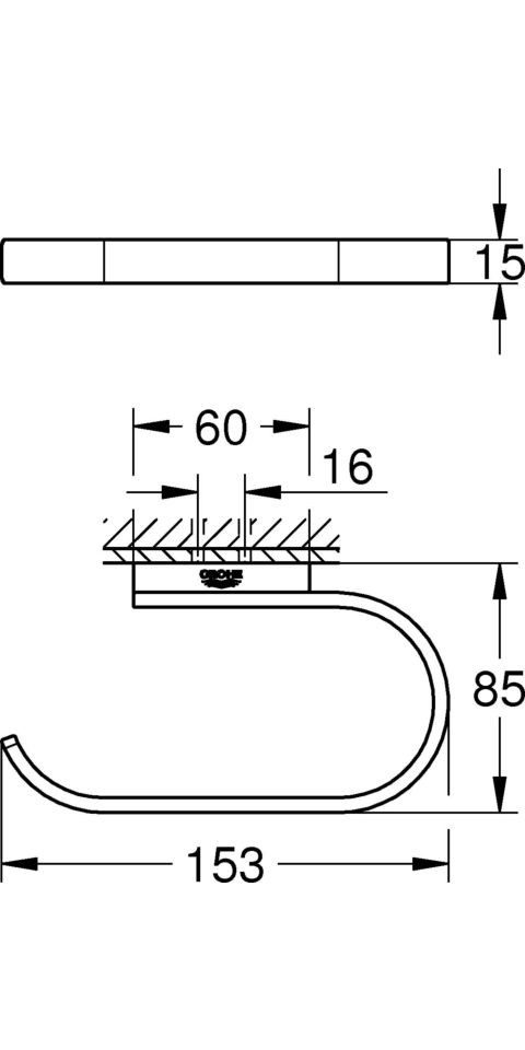 Grohe Toilettenpapierhalter günstig online kaufen