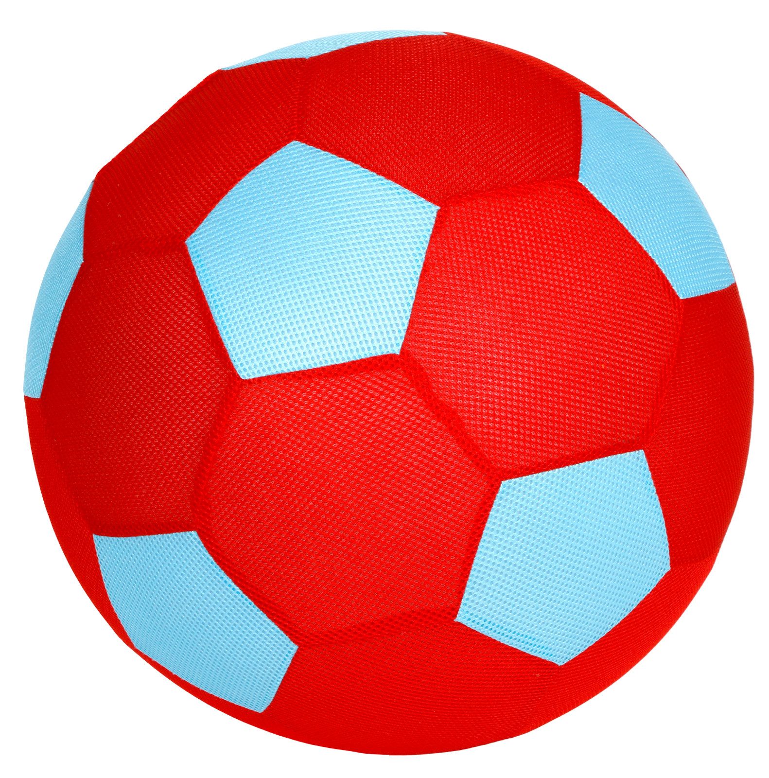 BURI Softball XXL Meshball Riesenball 50cm Ball groß Spielball Stoffball Mesh Ball