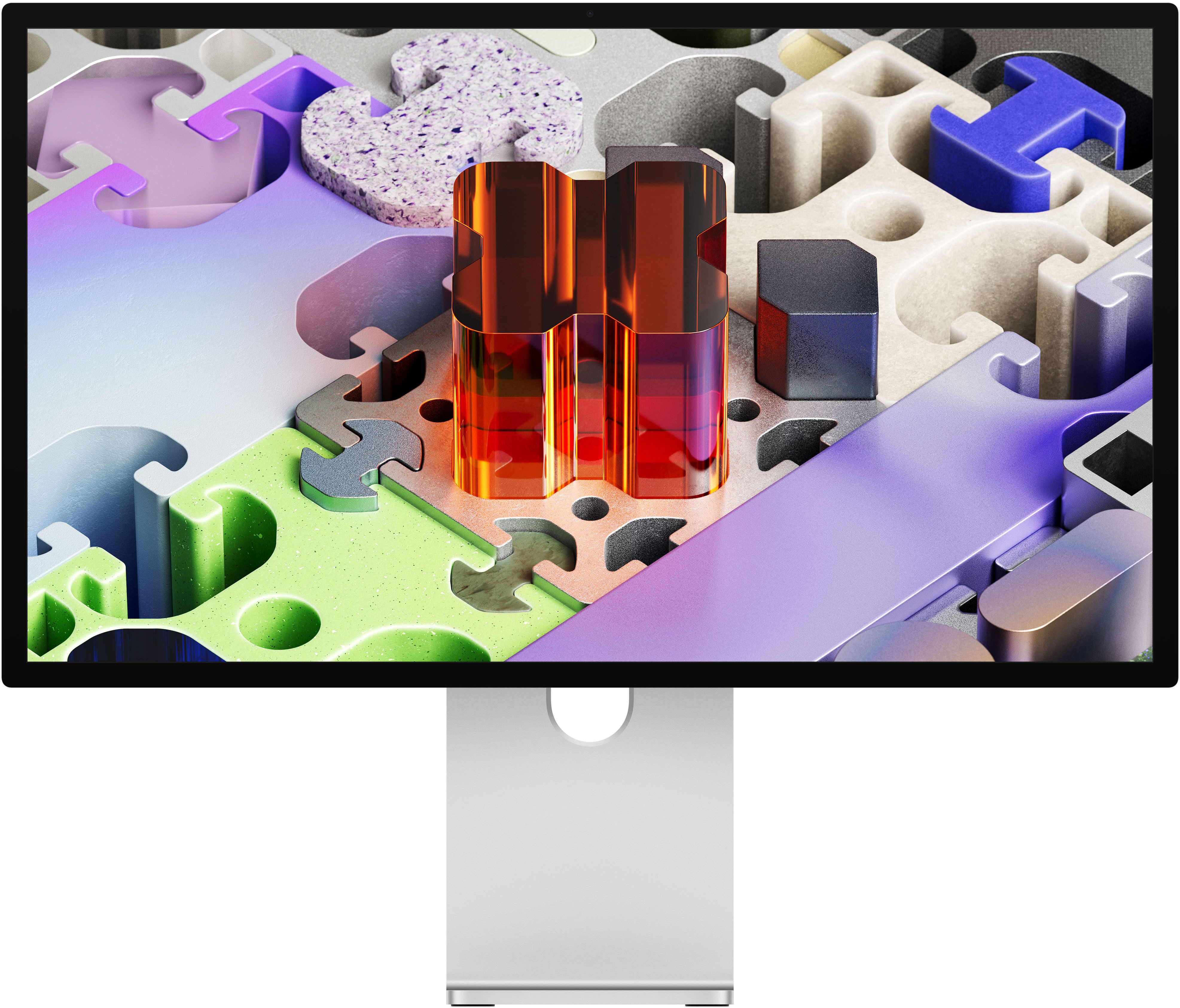 Apple Studio Display XDR LED-Monitor (68,29 cm/27 ", 5120 x 2880 px, 5K, 120 Hz, Retina XDR, Nanotexturglas - VESA mount Adapter (Fuß nicht inkludiert)