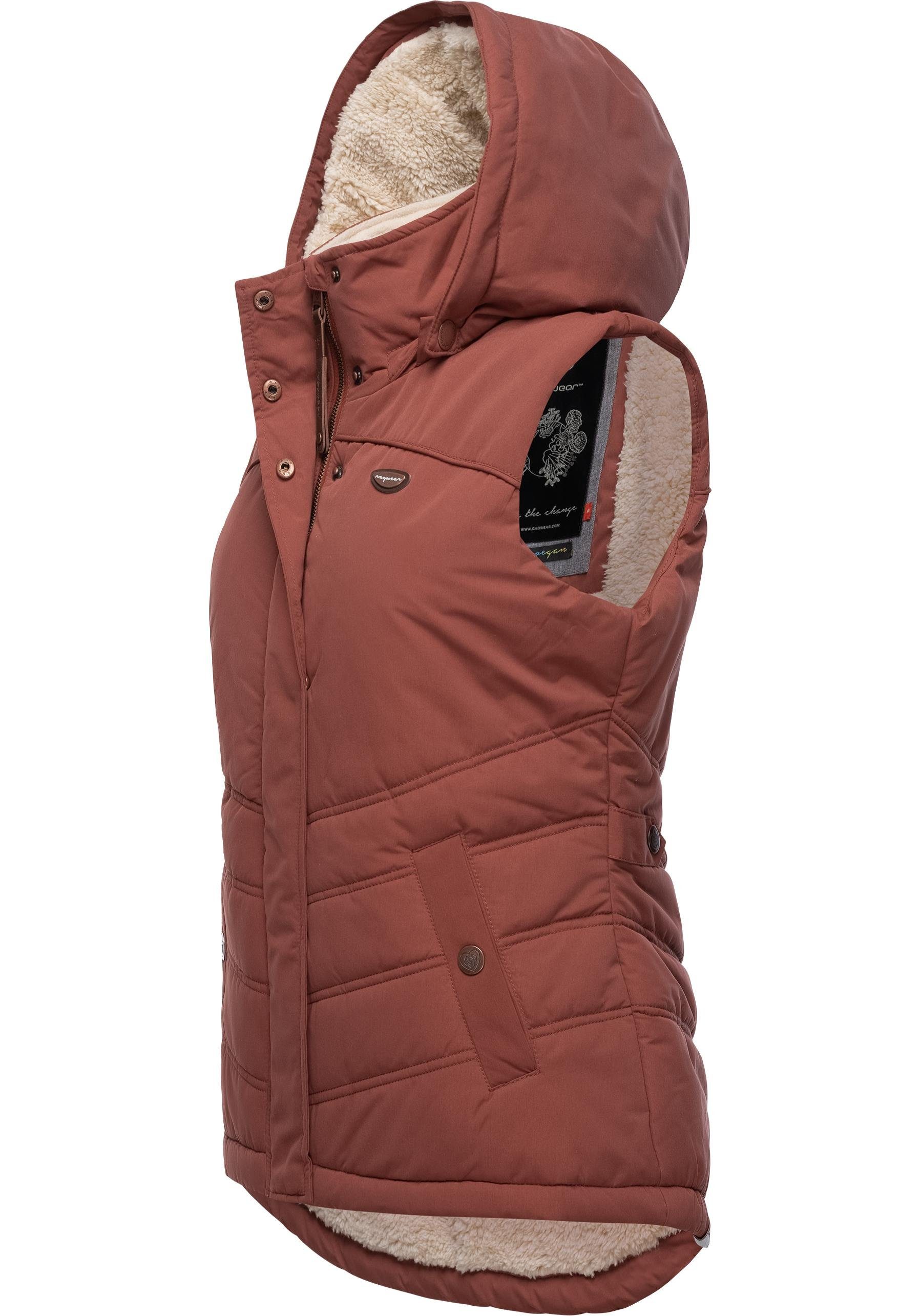 Ragwear Steppweste Hesty Wasserdichte Outdoor-Weste mit günstig online kaufen