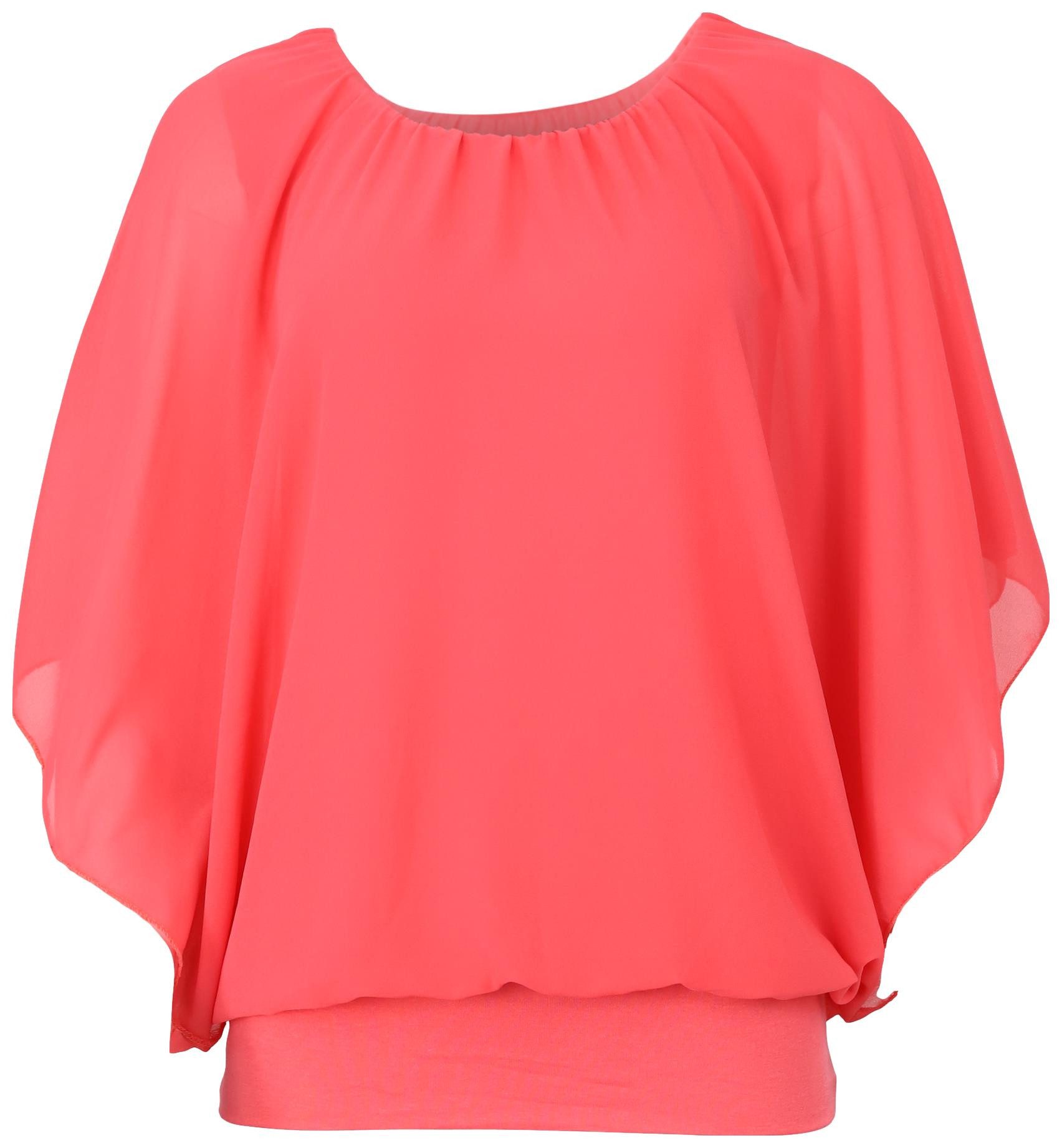 malito more than fashion Chiffonbluse 6296 mit breitem Bund Einheitsgröße günstig online kaufen