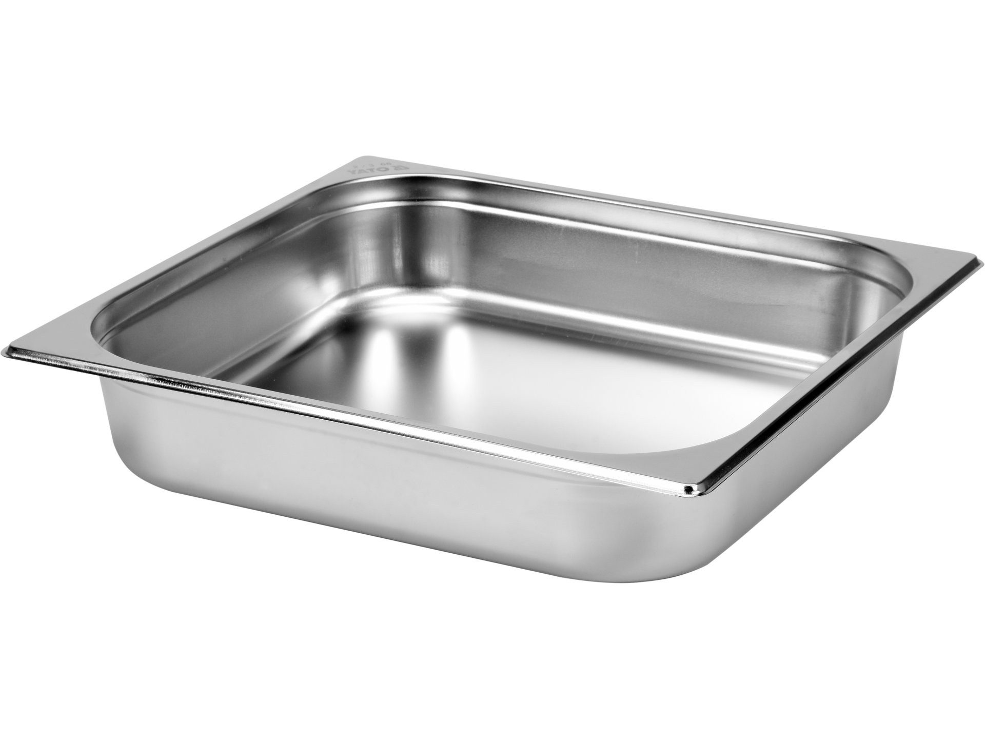 TRIZERATOP Aufbewahrungssystem Gastro Behälter, Gastronomiebehälter Edelstahl GN 2/3 354x325mm, Edelstahl 201, (Stück, Gastro)