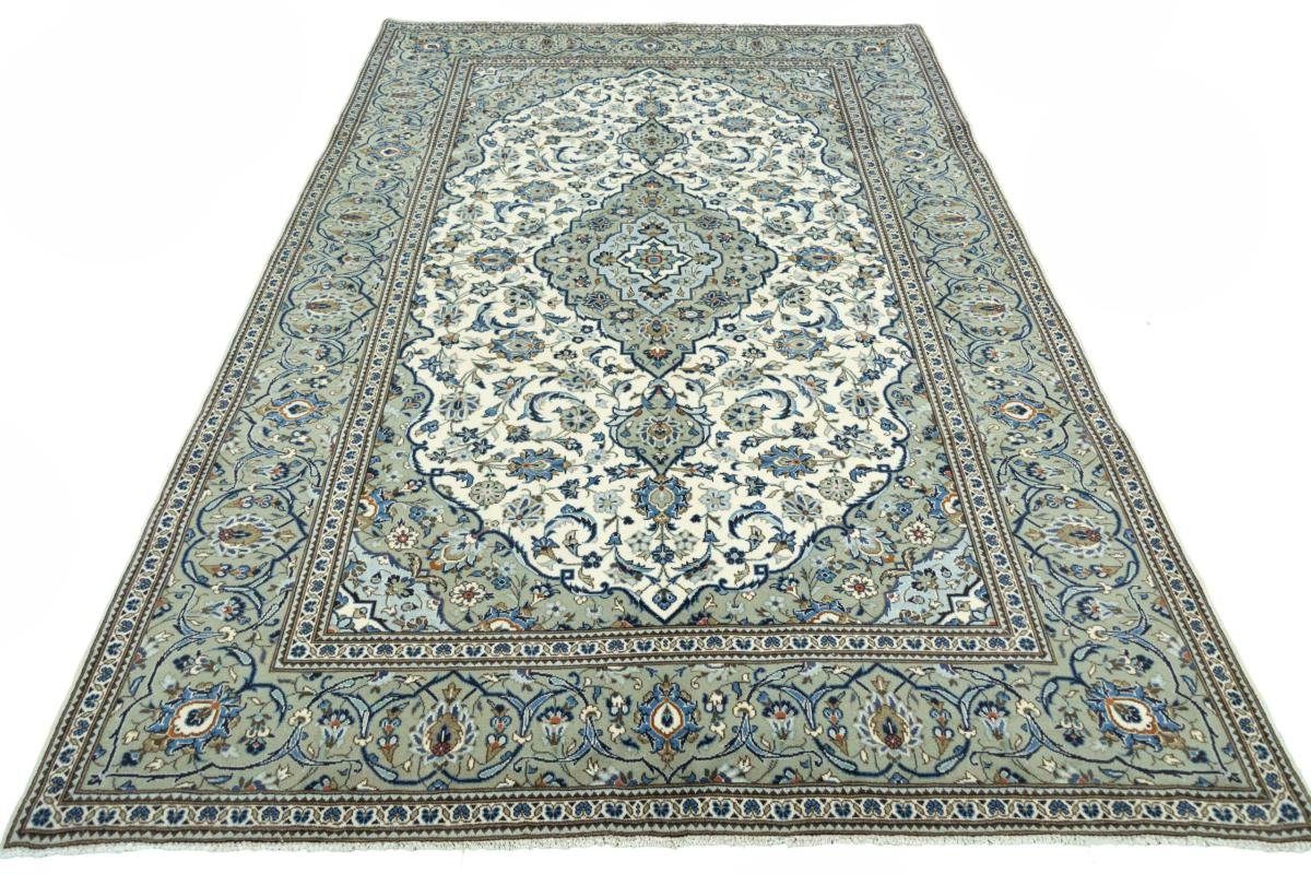 Orientteppich Keshan 211x311 Handgeknüpfter Orientteppich Nain mm Trading, / Perserteppich, Höhe: rechteckig, 12