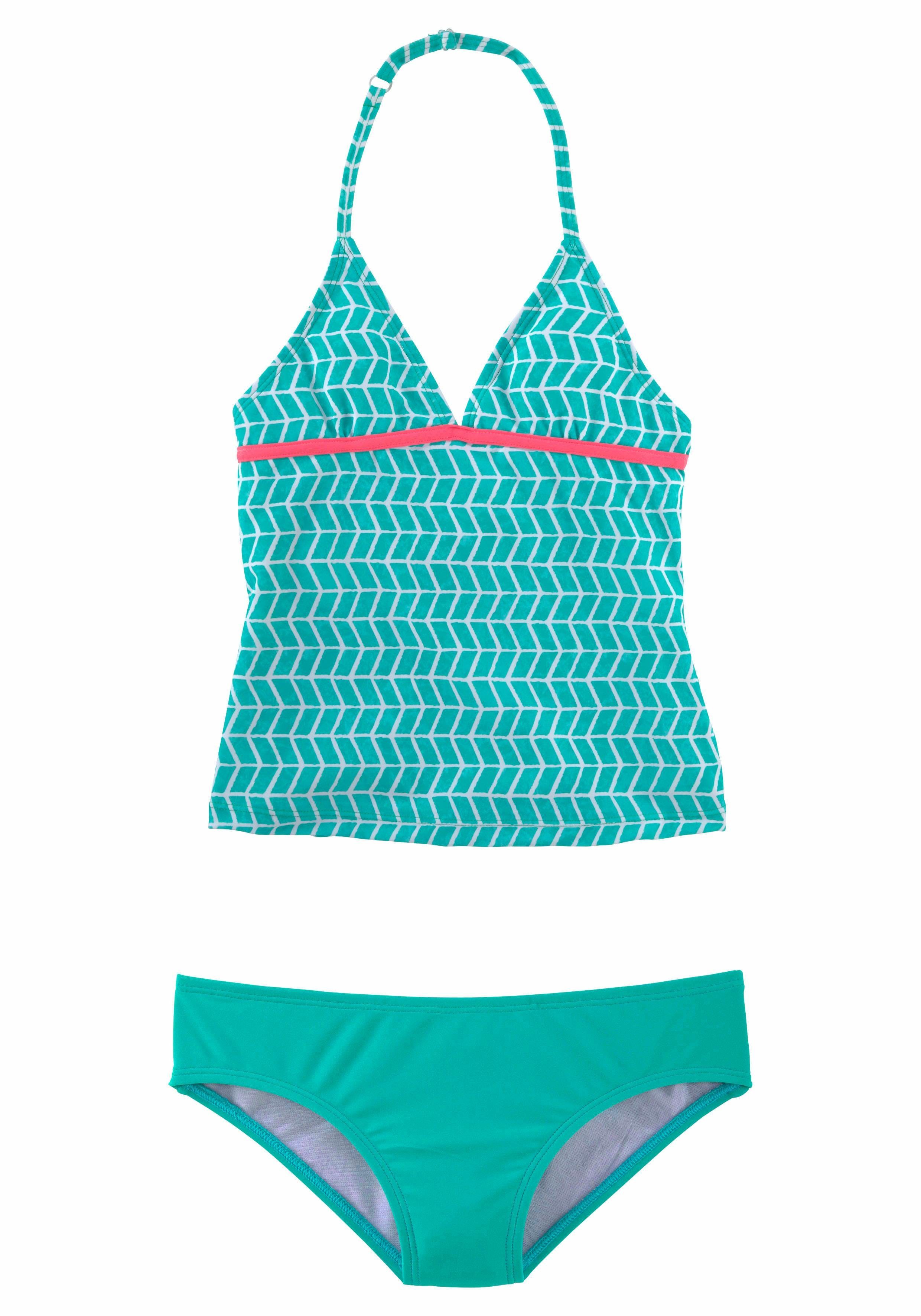 s.Oliver Beachwear Tankini mit abstraktem Muster OTTO
