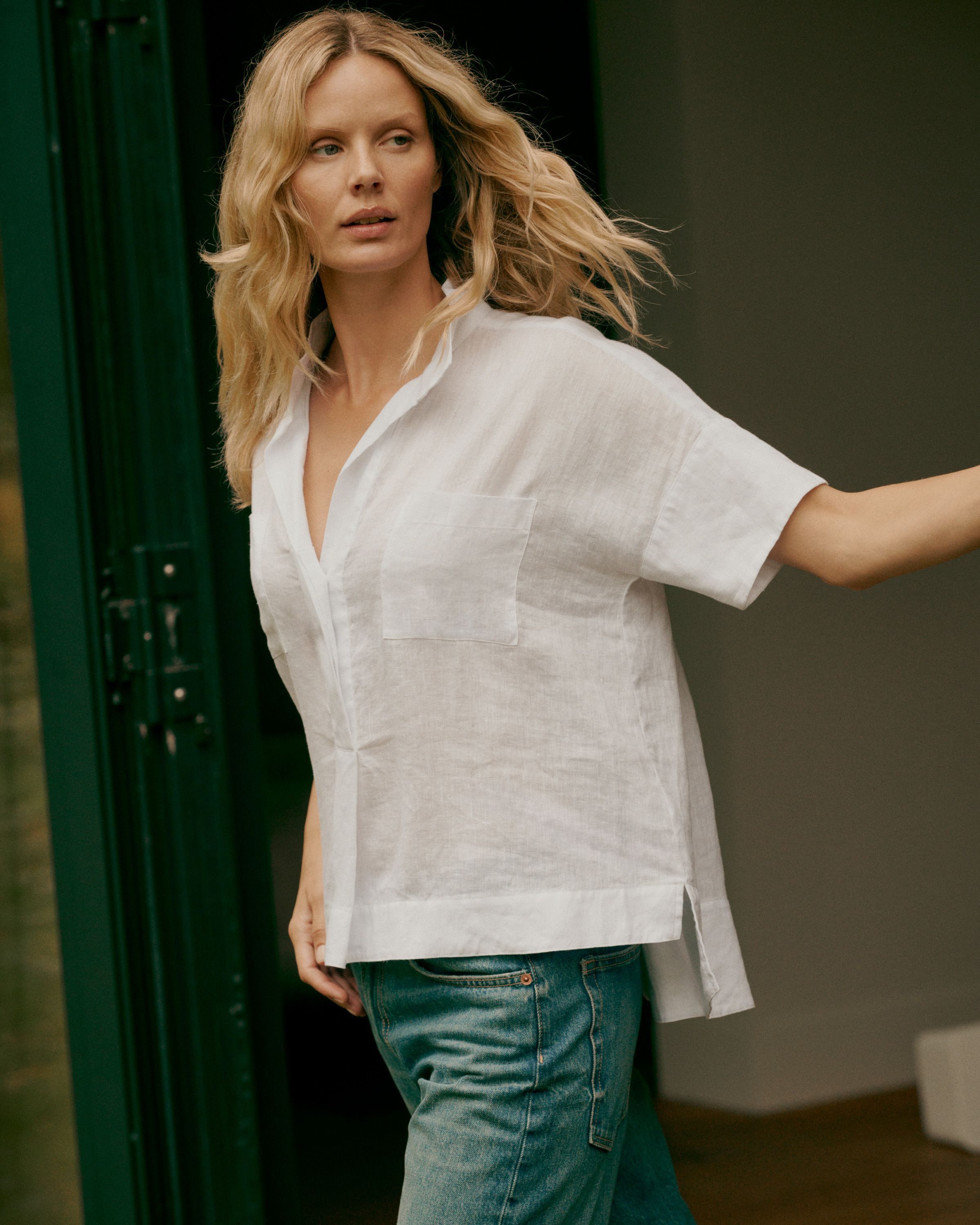 REPEAT Cashmere Blusentop