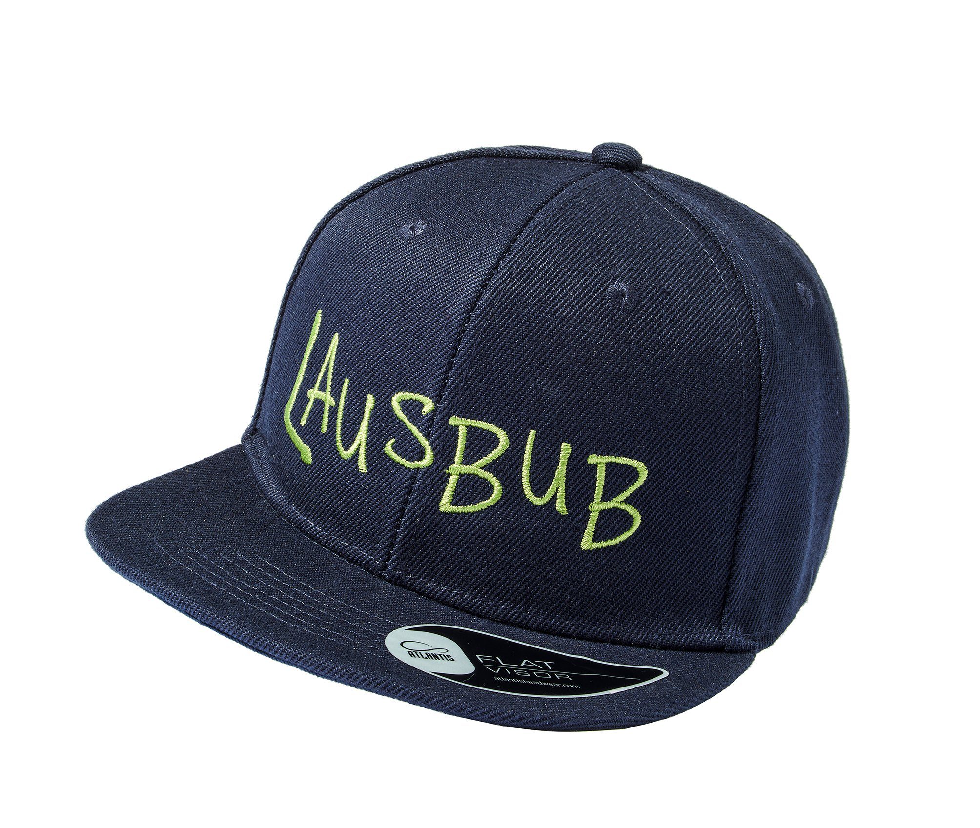 Baddery Snapback Cap Kinder Cap "Lausbub" - Kinder Kappe Jungs, Stick, One Size Einheitsgröße, Snapback-Verschluss