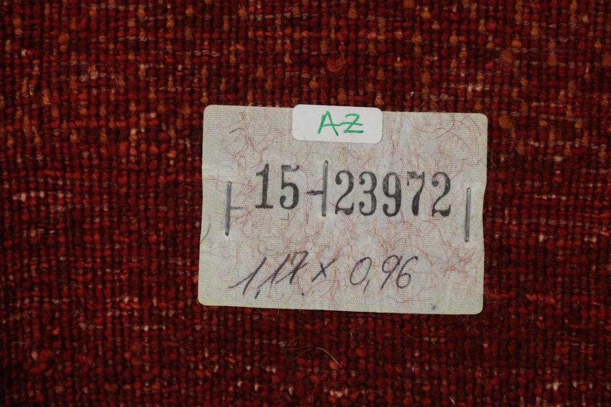 Orientteppich Ghashghai Suzanibaft 95x118 Handgeknüpfter Nain mm Orientteppich, Höhe: Trading, rechteckig, 12