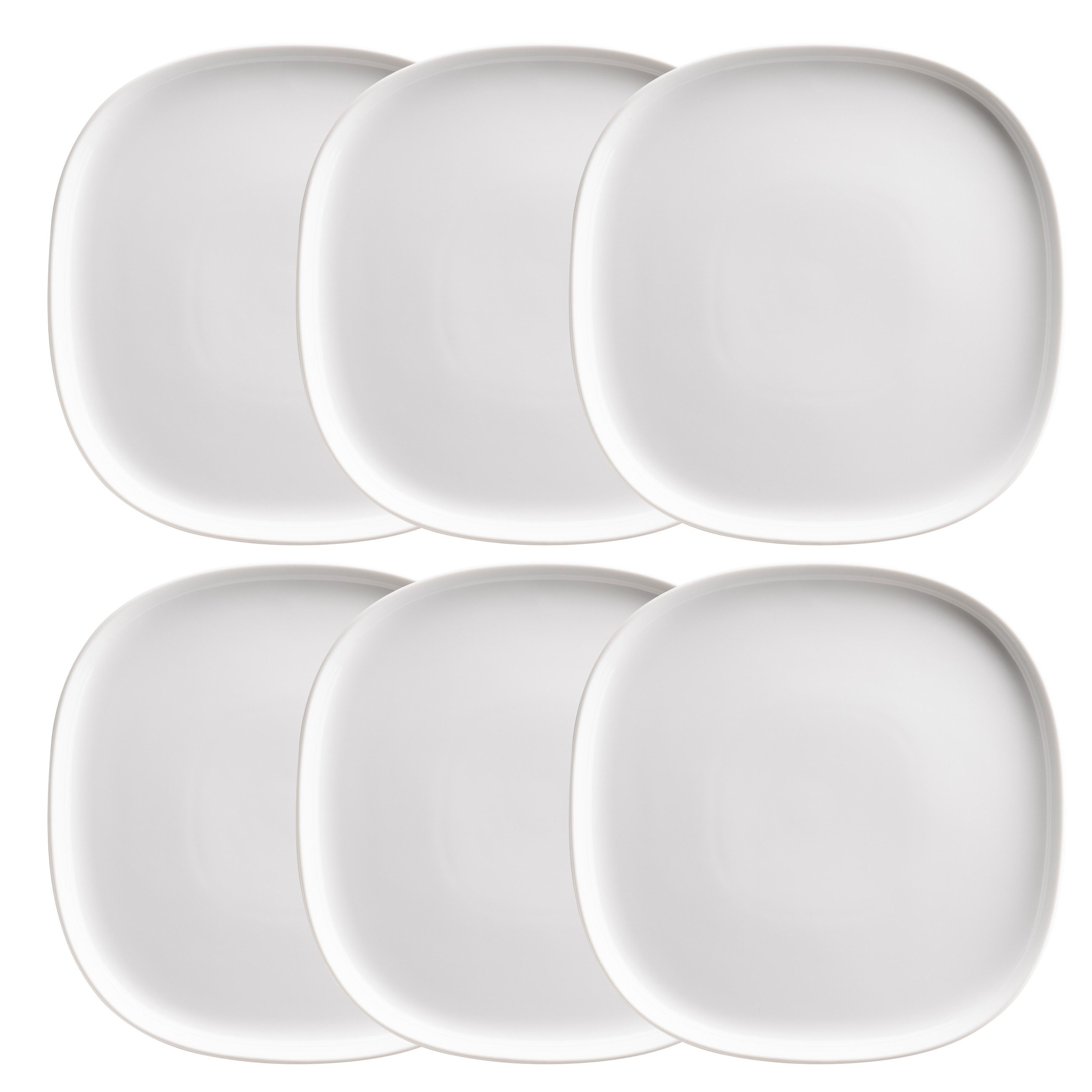 MÄSER Teller-Set Skagen (6-tlg), 6 Personen, Porzellan