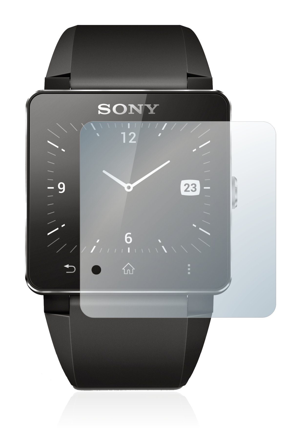 upscreen Schutzfolie für Sony Smartwatch 2, Displayschutzfolie, Folie klar  Anti-Scratch Anti-Fingerprint