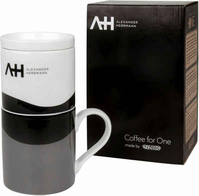 Alexander Herrmann Becher »Coffee for one«, Porzellan, 330 ml