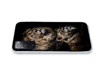 MuchoWow Handyhülle Löwe - Löwin - Porträt, Phone Case, Handyhülle Samsung Galaxy S20 FE, Silikon, Schutzhülle