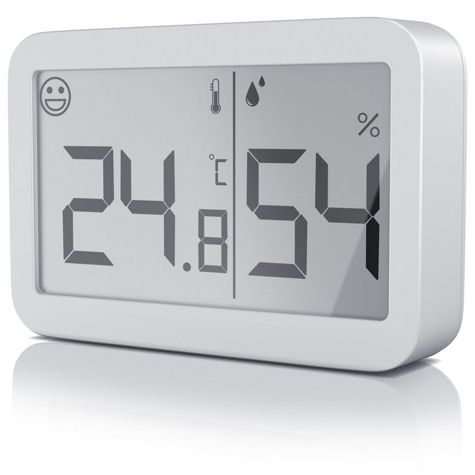 am und Messgerät), BEARWARE Thermometer Regal, (Haltemagneten, Kühlschrank, zur Badeschrank Temperatur Magnet Luftfeuchtigkeit Anbringung Inklusive Innenwetterstation Hygrometer,