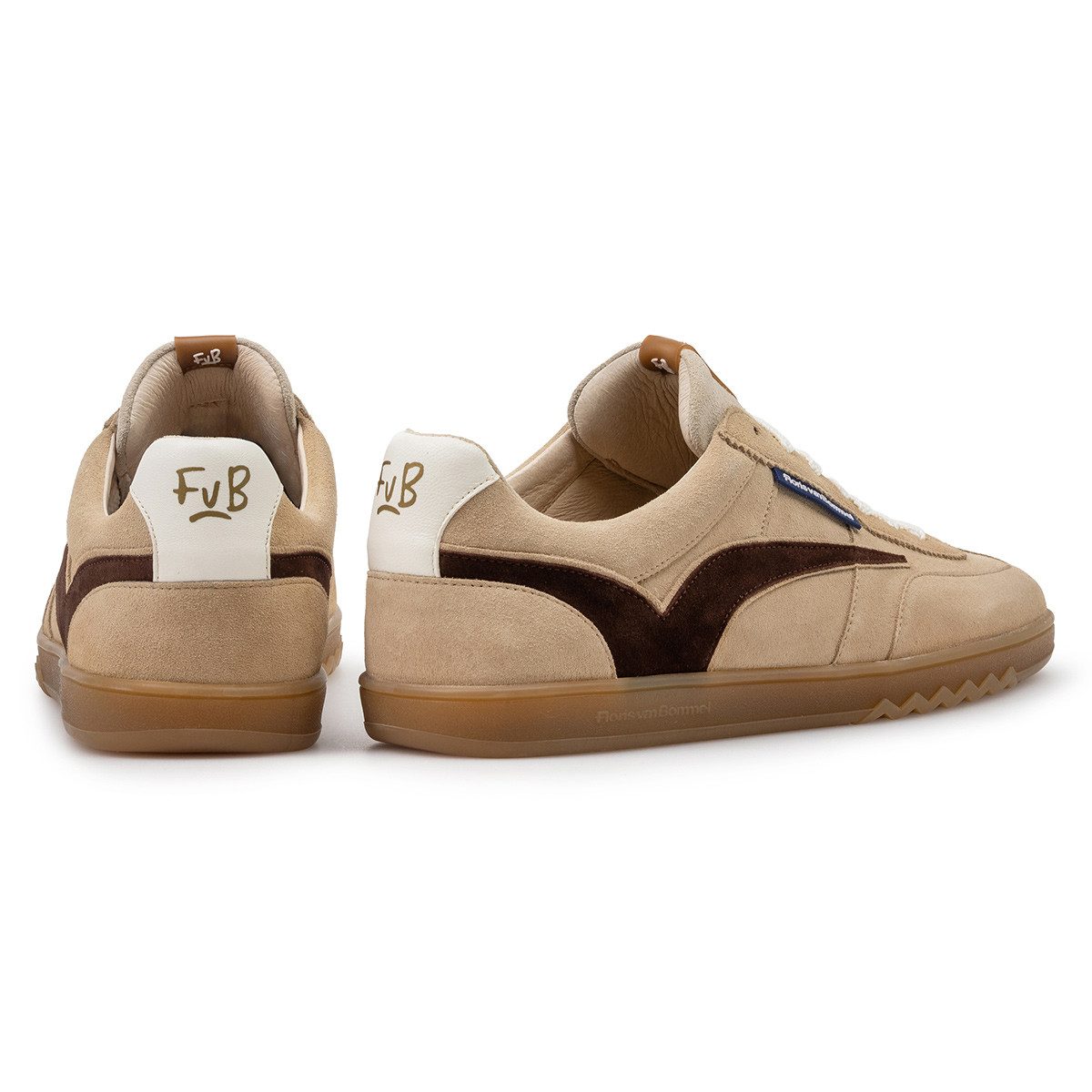 Floris van Bommel Floris van Bommel De Zaler, Sneaker, Braun, mittel, Herren Sneaker