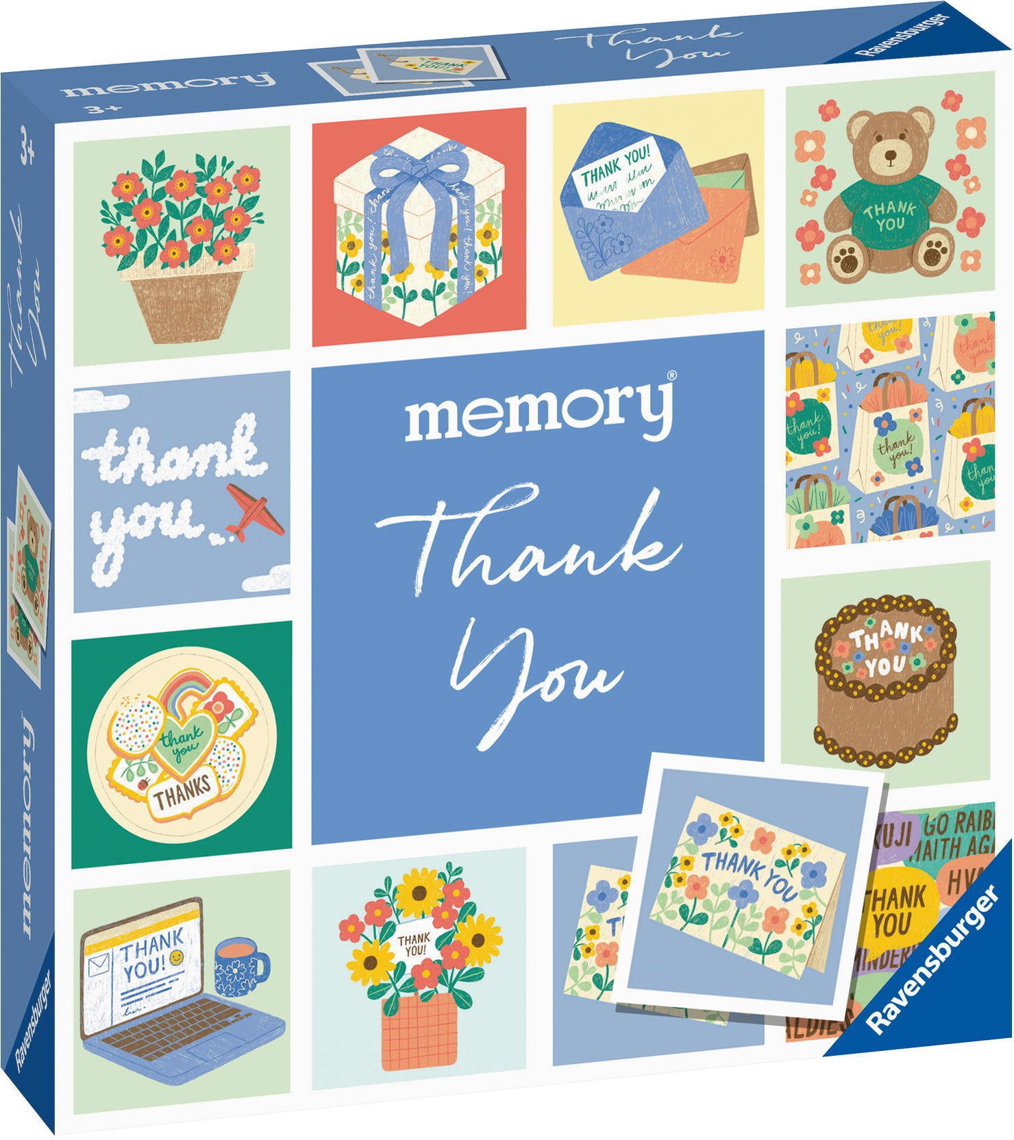 Ravensburger Spiel 48 Karten Kinderspiel Kartenlegespiel moments Thank you 22400