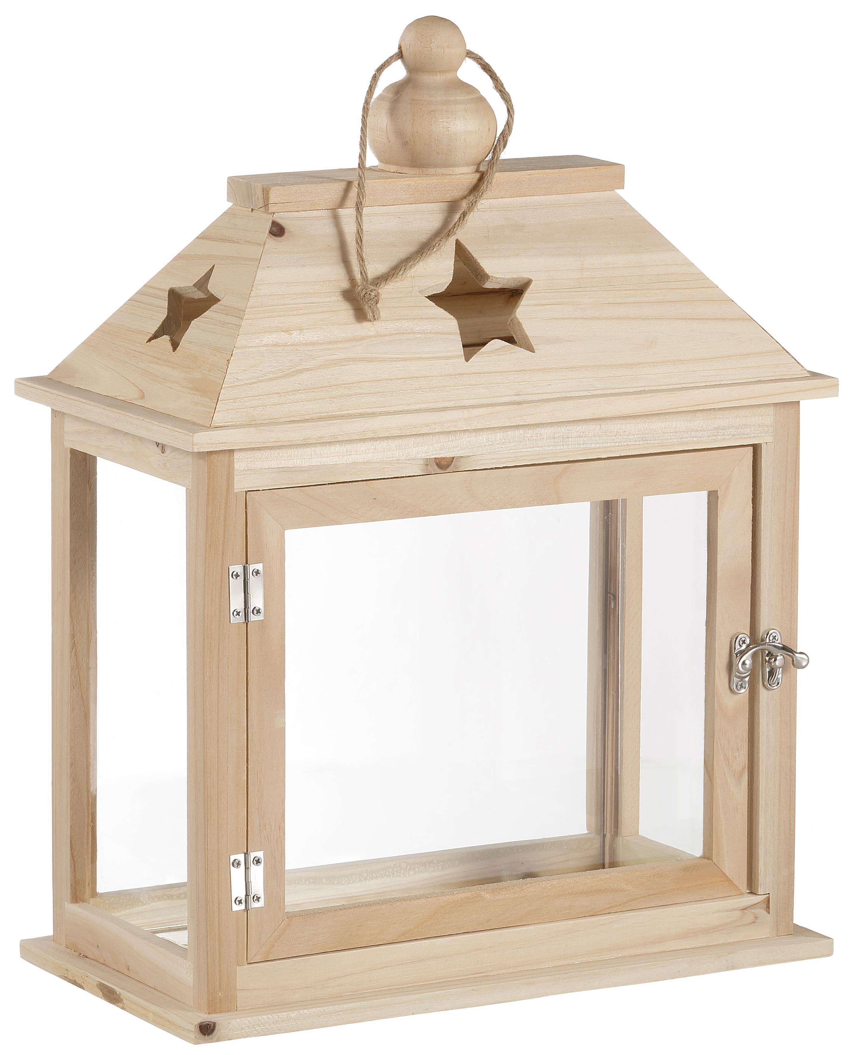 Laterne, aus Holz Laterne, aus Holz