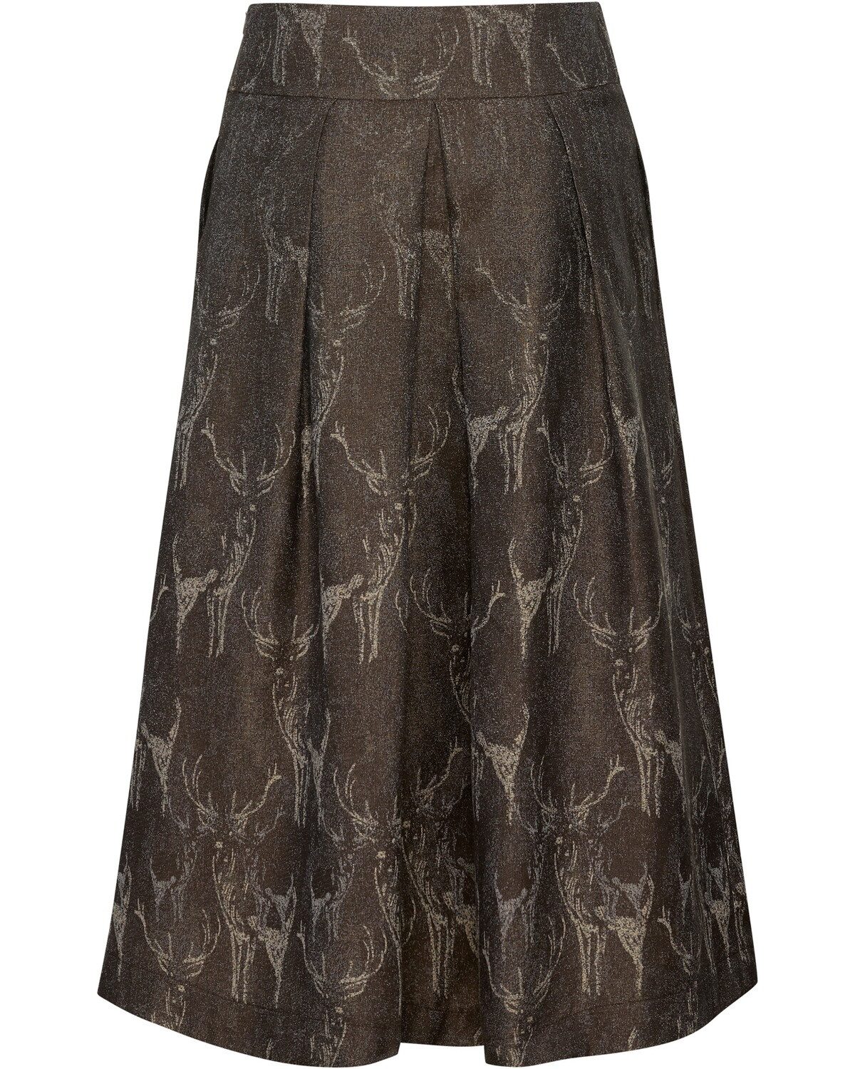 Reitmayer Trachtenrock Jacquard-Rock mit Hirschen günstig online kaufen