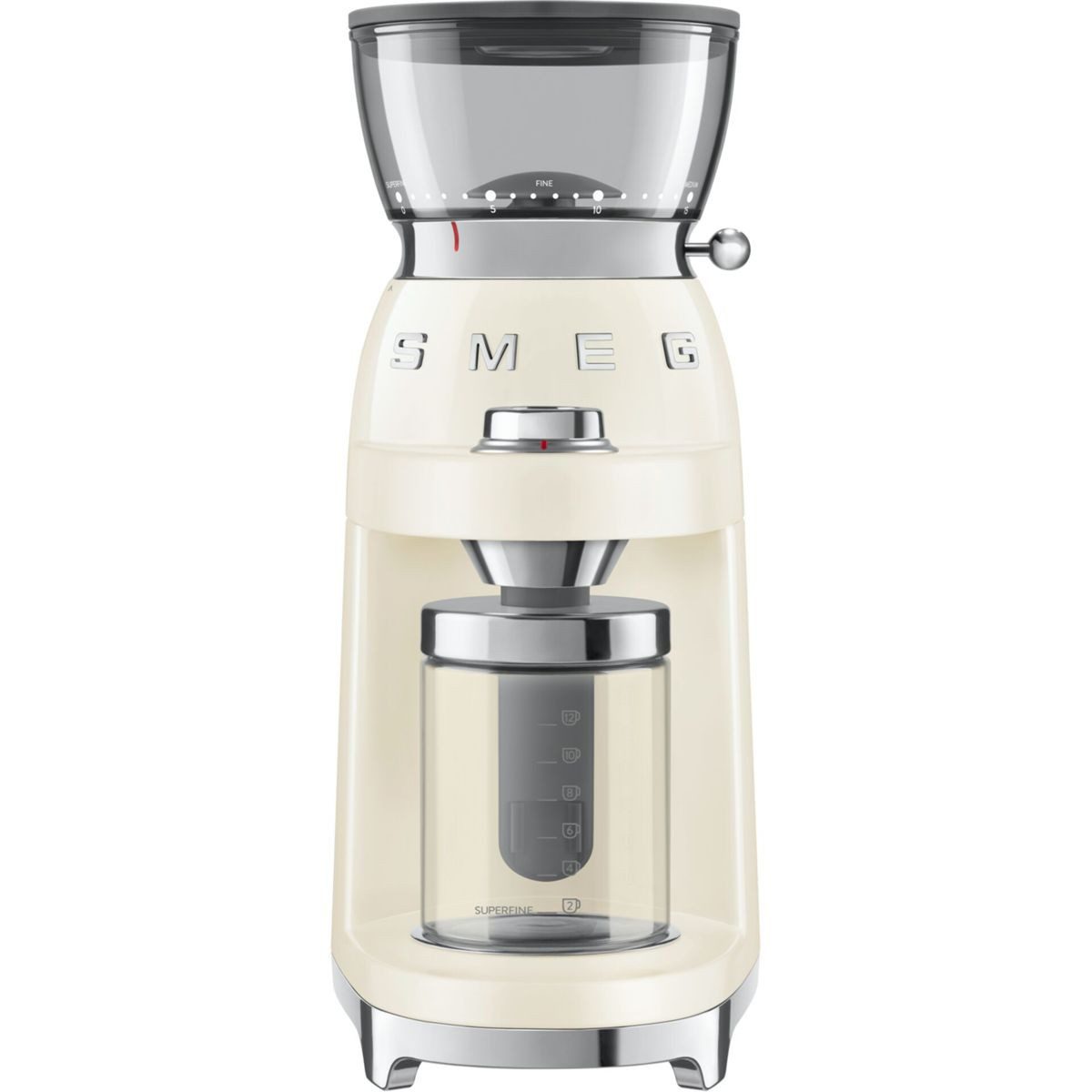 Smeg Kaffeemühle CGF03CREU Kaffeemühle creme