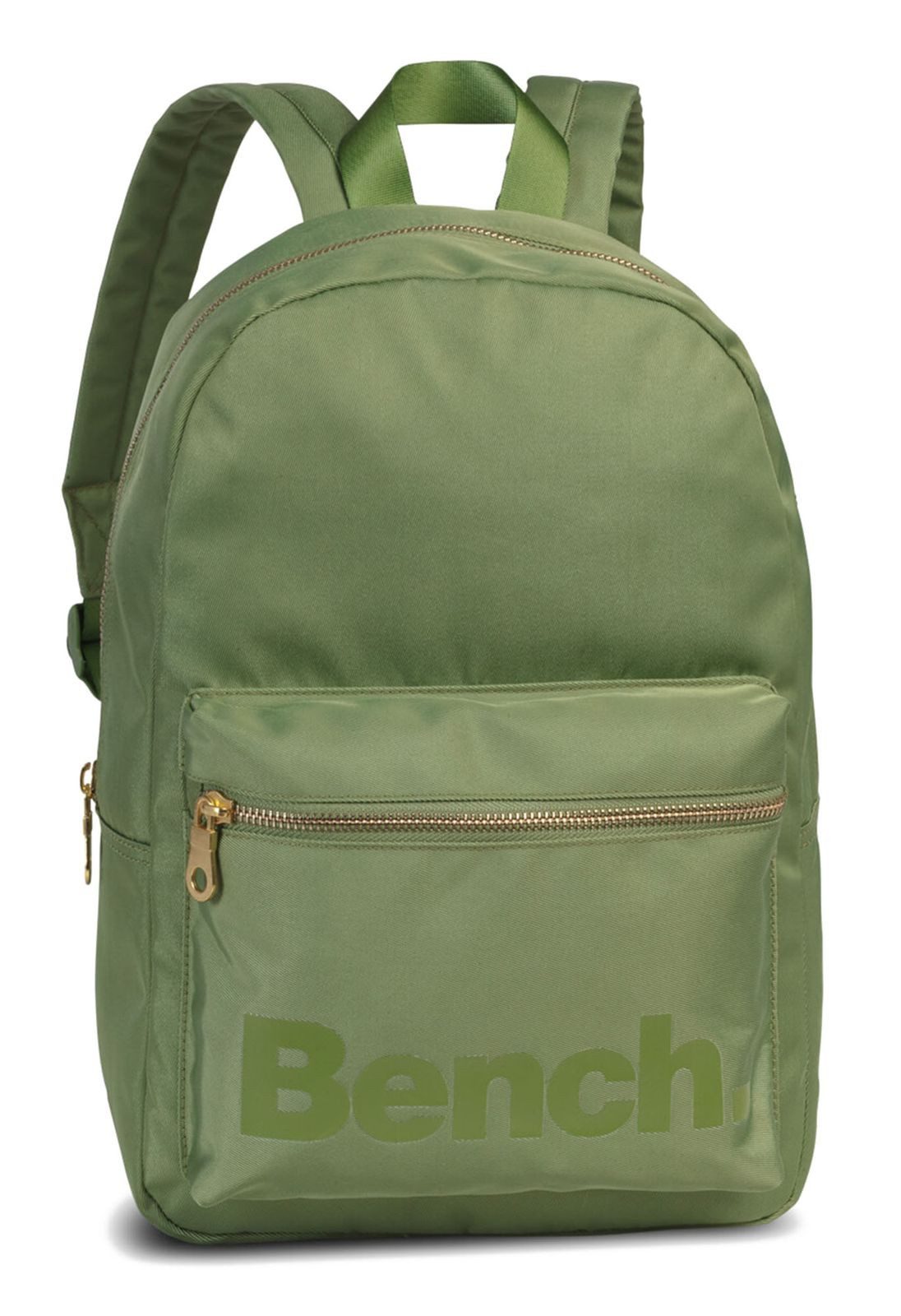 Bench. Rucksack