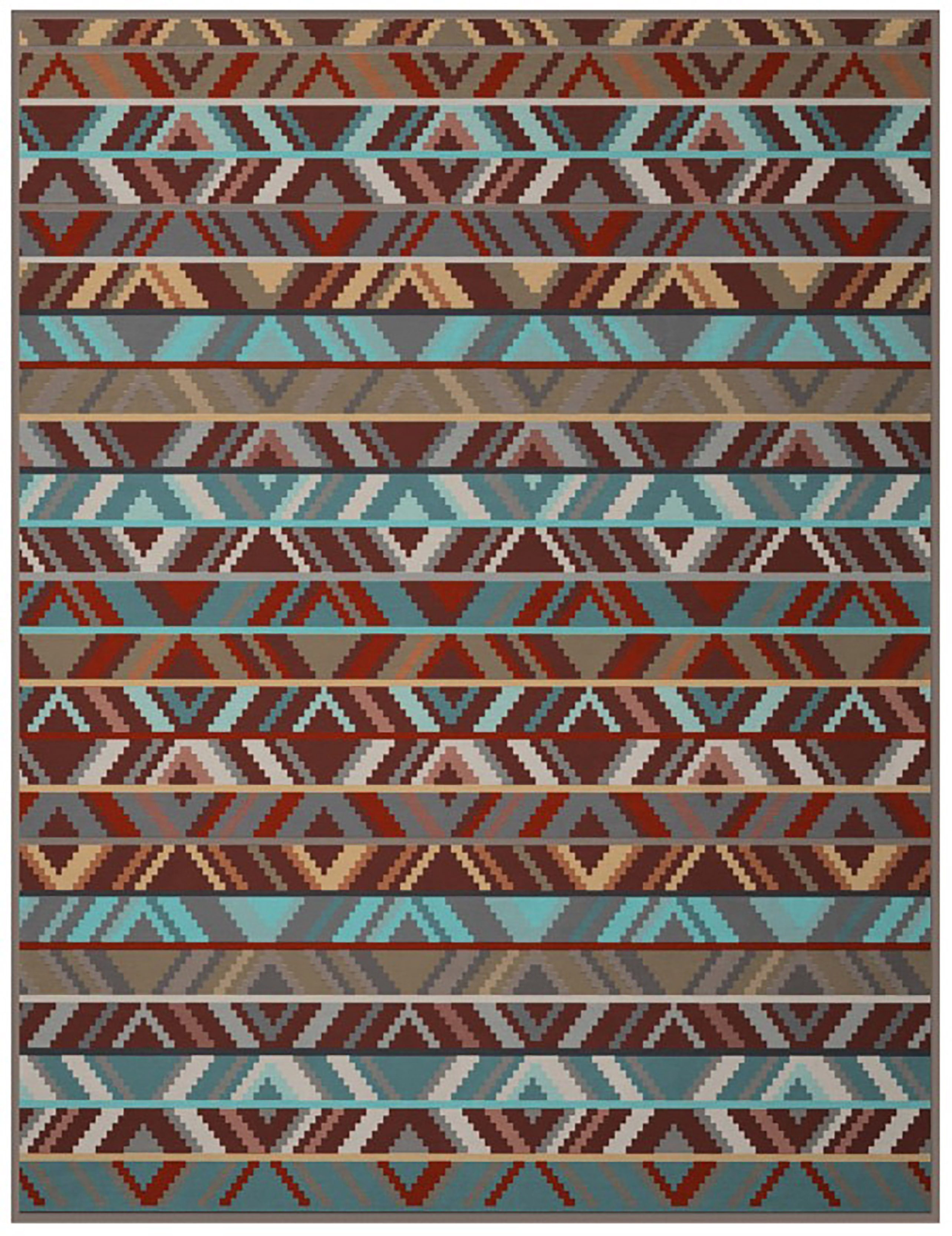 Wohndecke Ethno Prisma, Ethno-Kuscheldecke in 150x200 cm, Biederlack, Decke günstig online kaufen