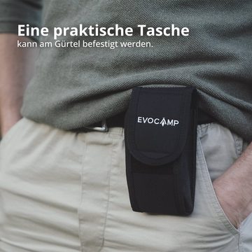 EVOCAMP Handsäge Handkettensäge mit 33 scharfen Zähnen - Bushcraft Ausrüstung (kompakte und faltbare Camping Säge 65 cm mit einer Tasche)