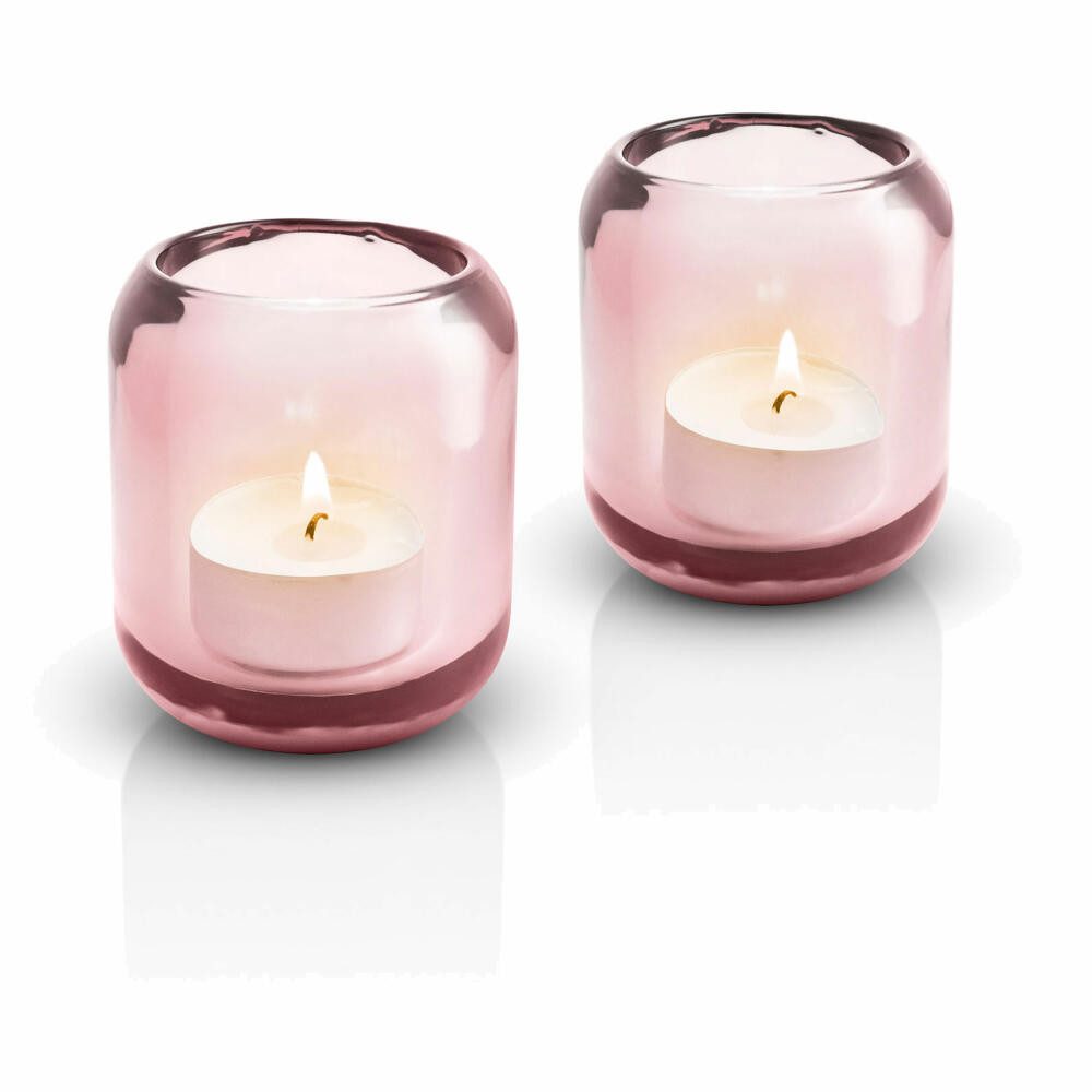 Kerzenhalter Acorn 2er-Set Rose