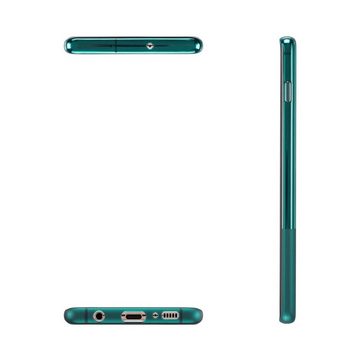 Artwizz Smartphone-Hülle Artwizz NextSkin - Ultra-dünne, elastische Handyhülle mit unterschiedlich beschaffener Oberfläche für Galaxy S10 Plus, Petrol