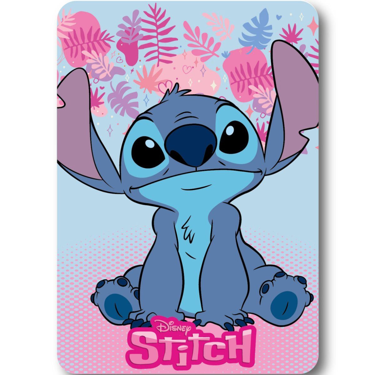Wohndecke Disney Lilo & Stitch Fleecedecke 100x140cm, Lilo & Stitch, Gesche günstig online kaufen