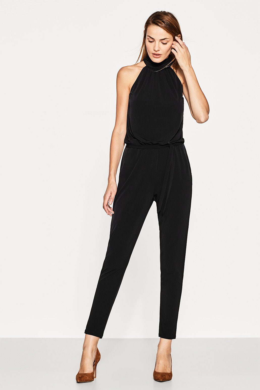 ESPRIT COLLECTION Fließender Jersey-Stretch-Jumpsuit online kaufen | OTTO