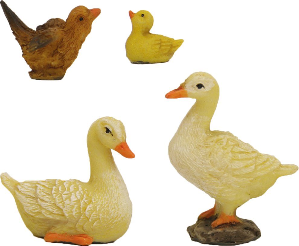 FADEDA Tierfigur 4x FADEDA Tiergruppe Enten, günstig online kaufen