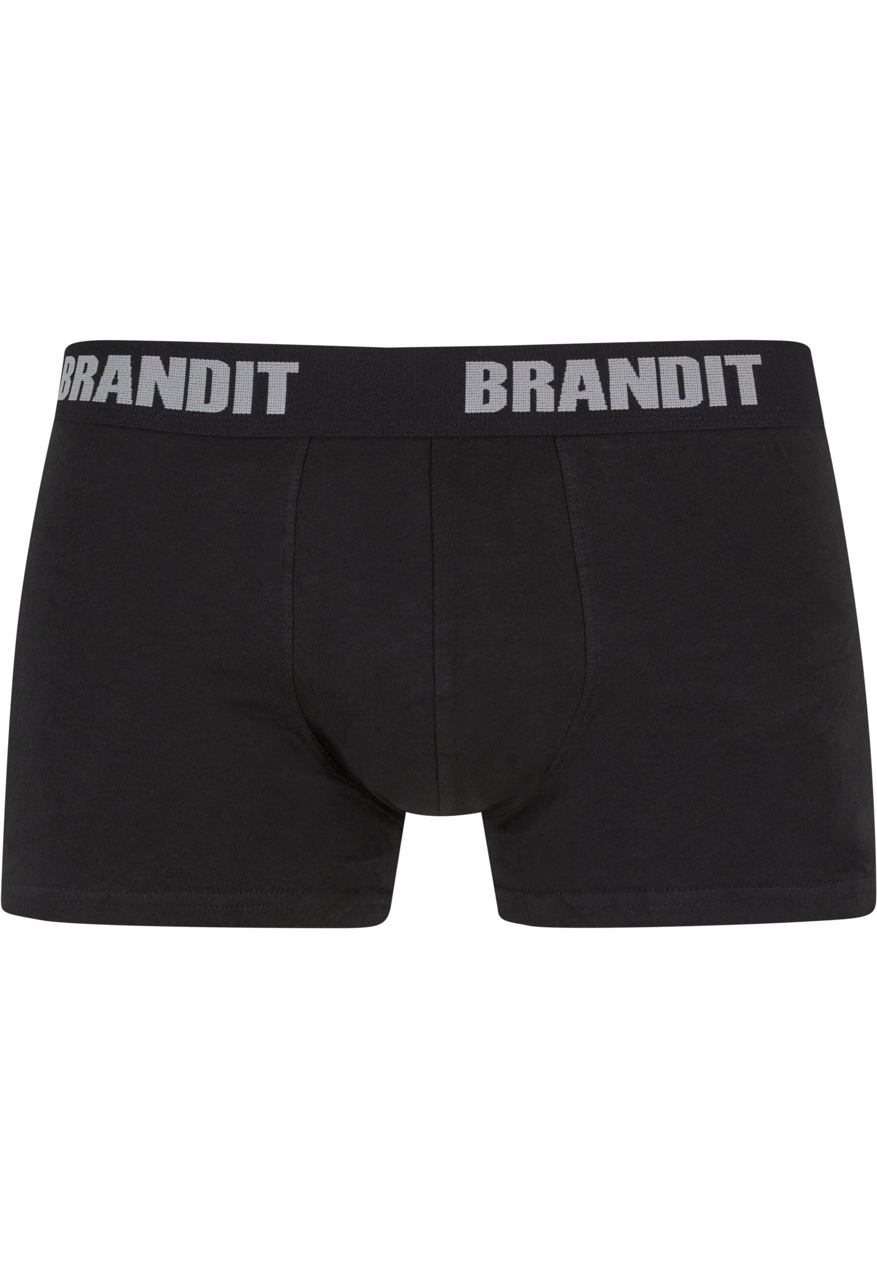 Brandit Boxershorts Brandit Herren Boxershorts Logo 2er Pack (1-St)