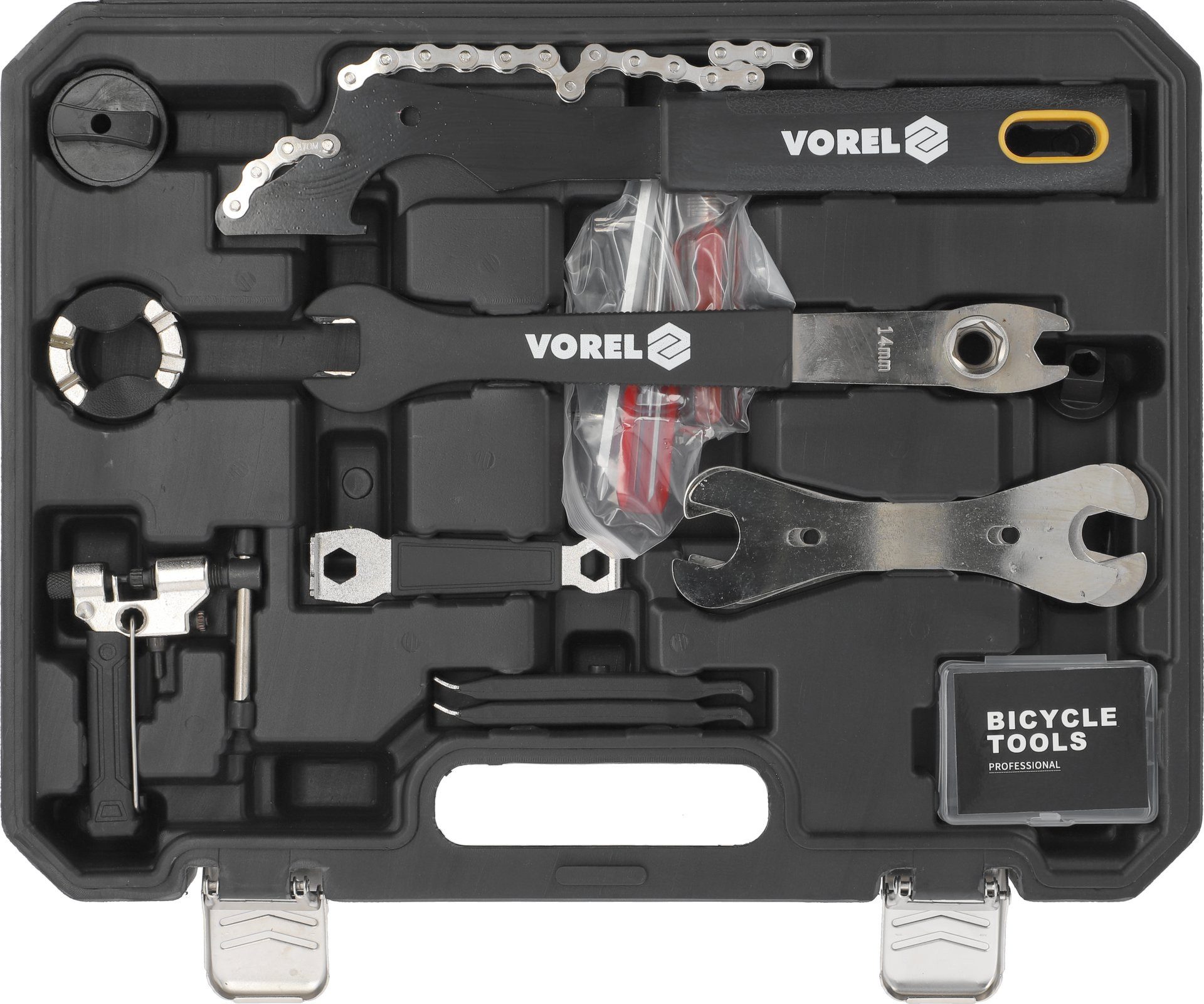 TRIZERATOP Werkzeugset Fahrrad Werkzeugset Komplettset für Reparatur und Wartung 30-teilig, (Werkstatt, Garage, Hobby, Keller) – Bild 4 von 5