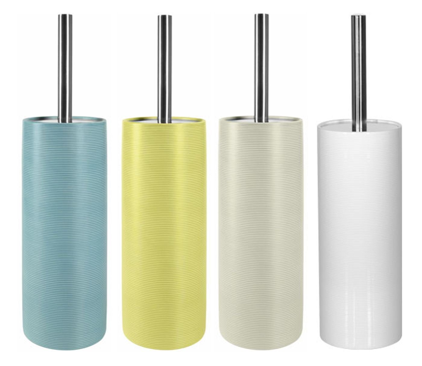 spirella Toilettenpapierhalter WC-Bürste TUBE RIBBED, Toilettenbürste günstig online kaufen