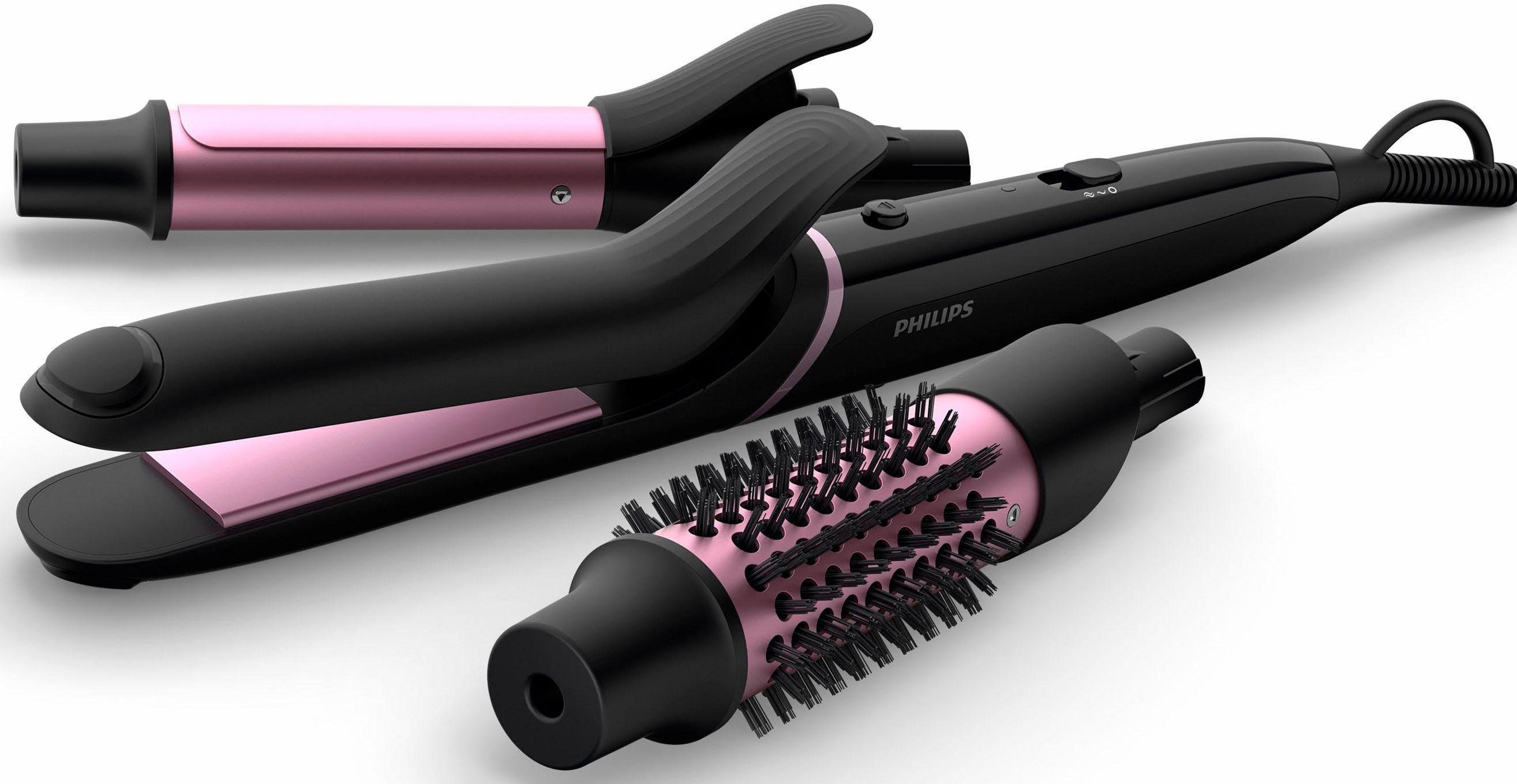 Philips Multihaarstyler BHH822/00, Haarglätter, Lockenstab und Heizbürste  in einem Produkt online kaufen | OTTO