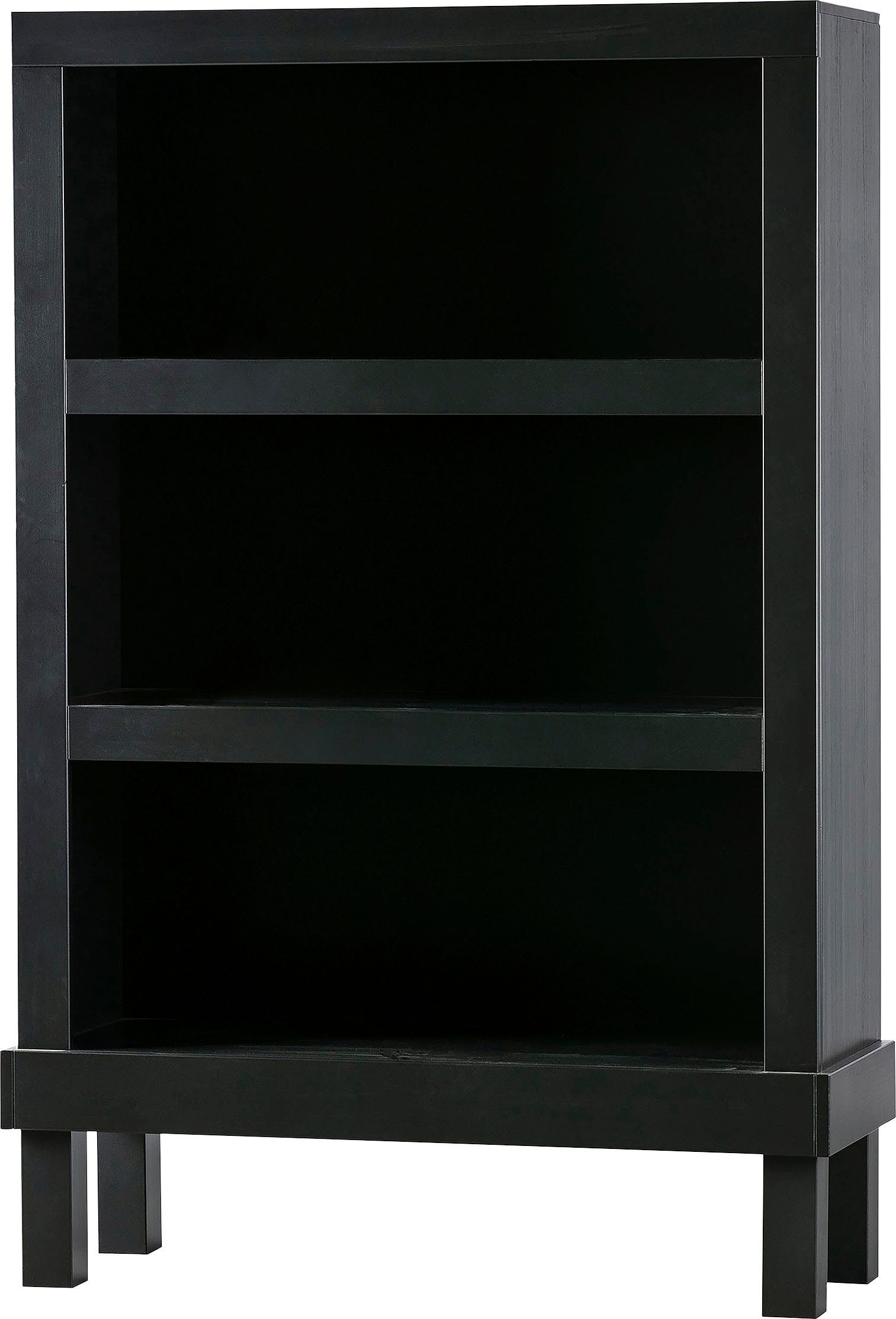 WOOOD Regal Bonk, ausgestattet mit drei Regalen, Breite 107 cm