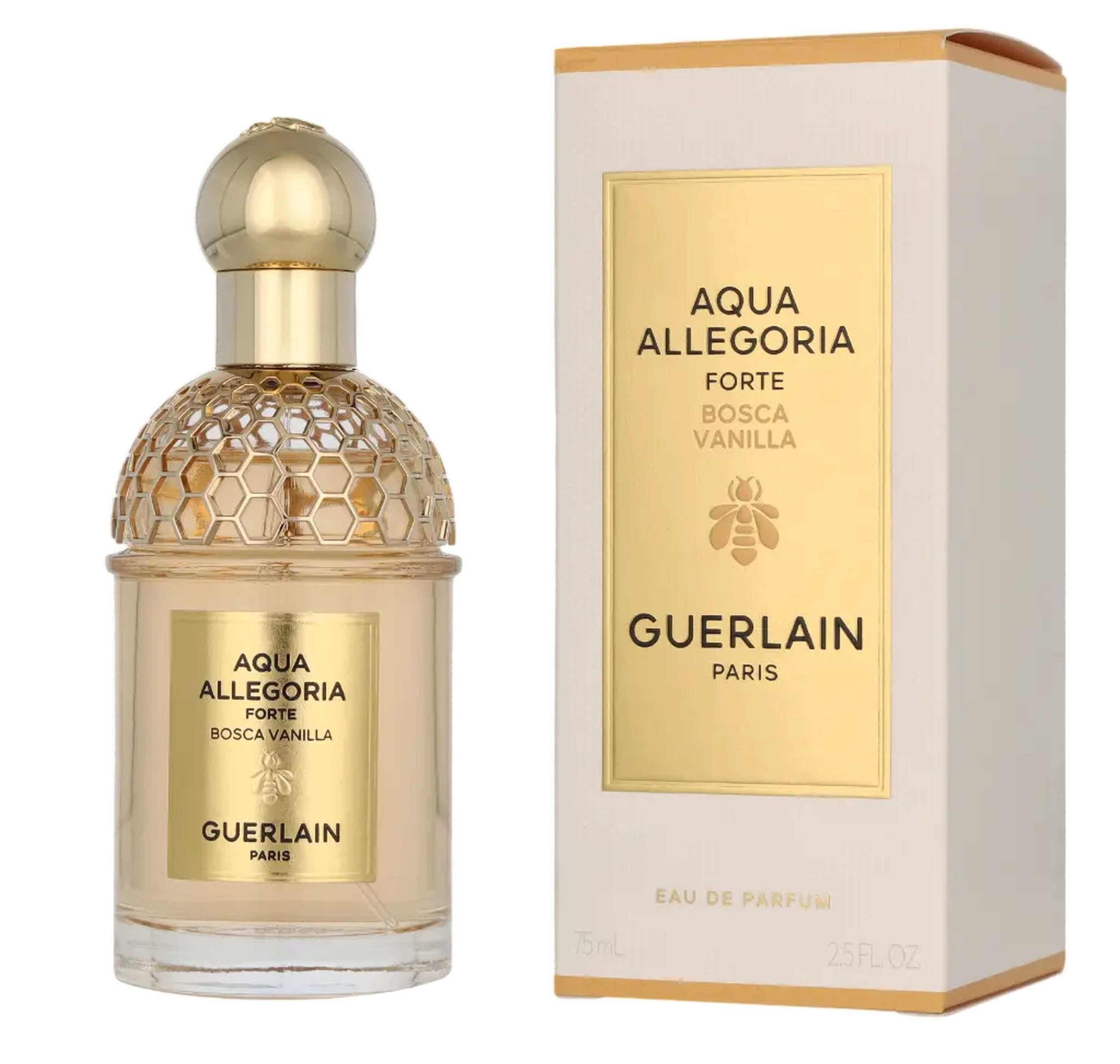 GUERLAIN Eau de Parfum Aqua Allegoria Bosca Vanilla Forte EDP Damen Spray, Holzig-süßer Duft mit Vanille, Treibholz und Eukalyptus
