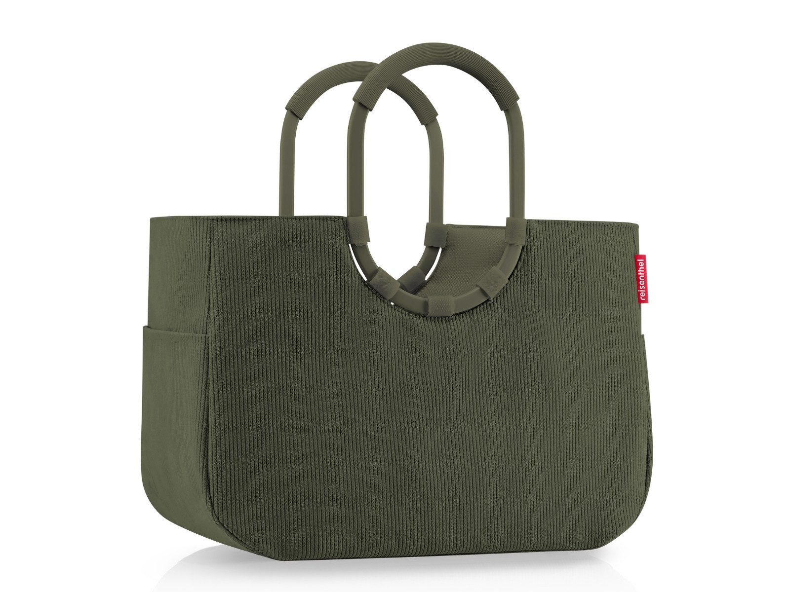 REISENTHEL® Tragetasche loopshopper L cord dark matcha günstig online kaufen