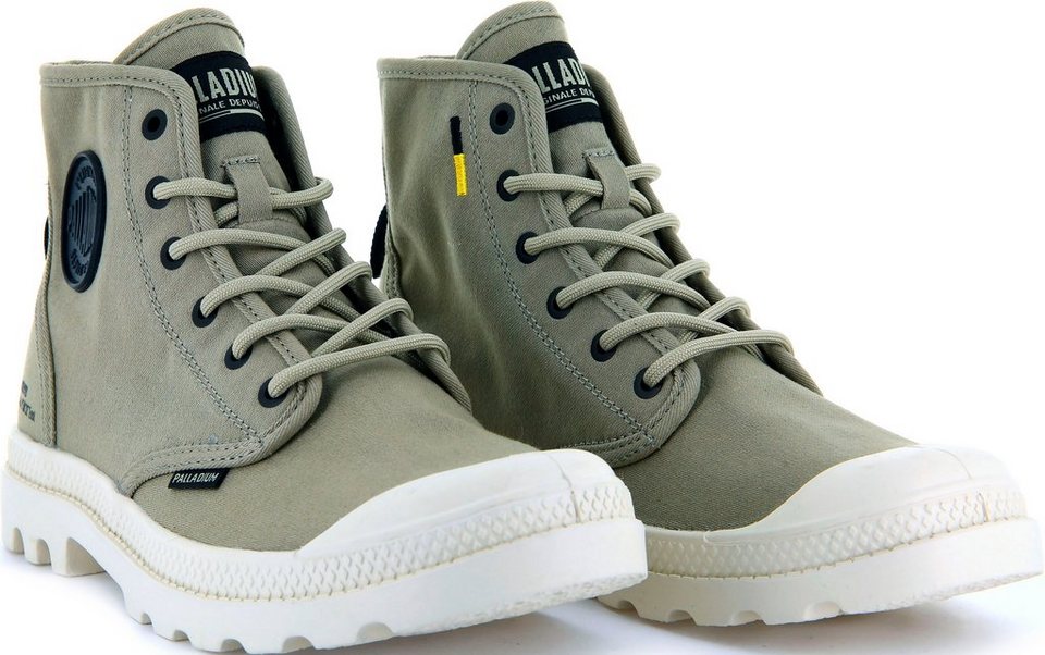 Palladium PAMPA HI HTG SUPPLY Schnürboots aus Textil, Laufsohle mit Profil  ist rutschhemmend