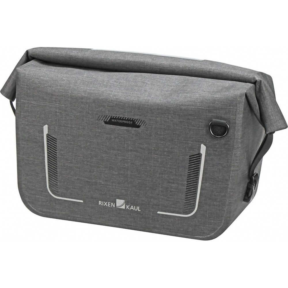 KlickFix Fahrradtasche Lightpack Max Waterproof Tasche grau