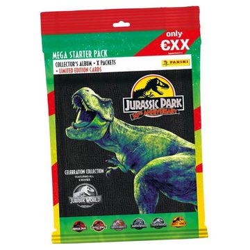 Panini Sammelkarte Panini Jurassic Park Karten - 30TH Anniversary Trading Cards (2023) -, Jurassic Park Karten (2023) - 1 Starter + 1 Display