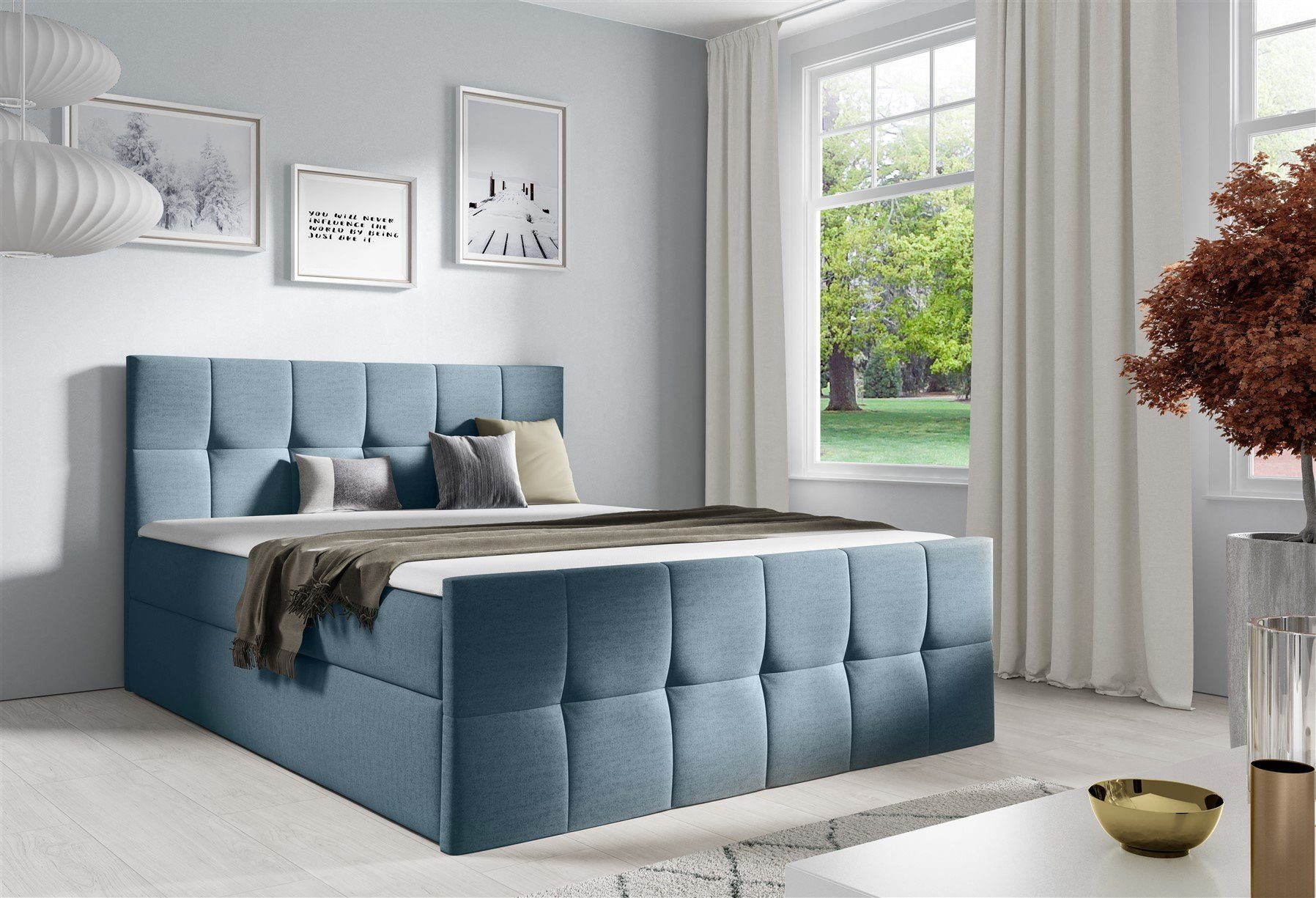 Fun Möbel Boxbett Schlafzimmerbett CARMEN LUX günstig online kaufen