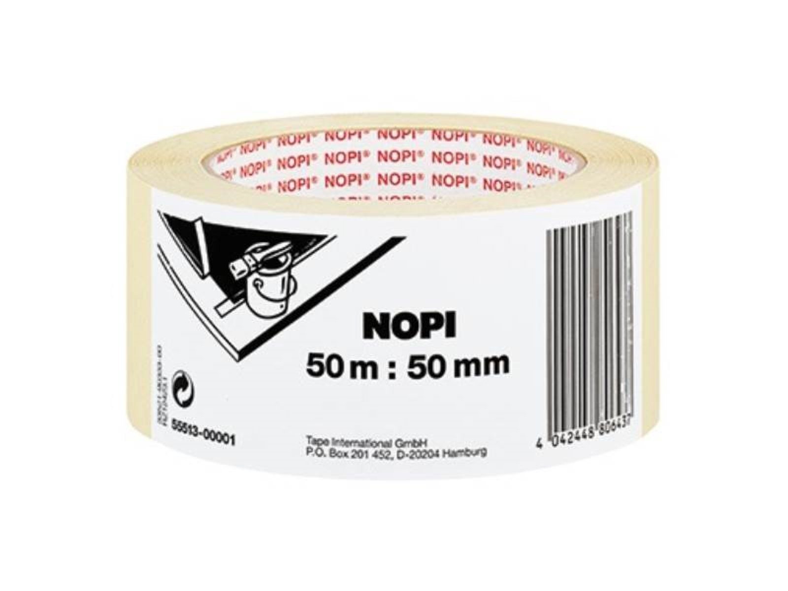 NOPI Klebeband NOPI Malerkrepp 55513-00001 50mmx50m beige