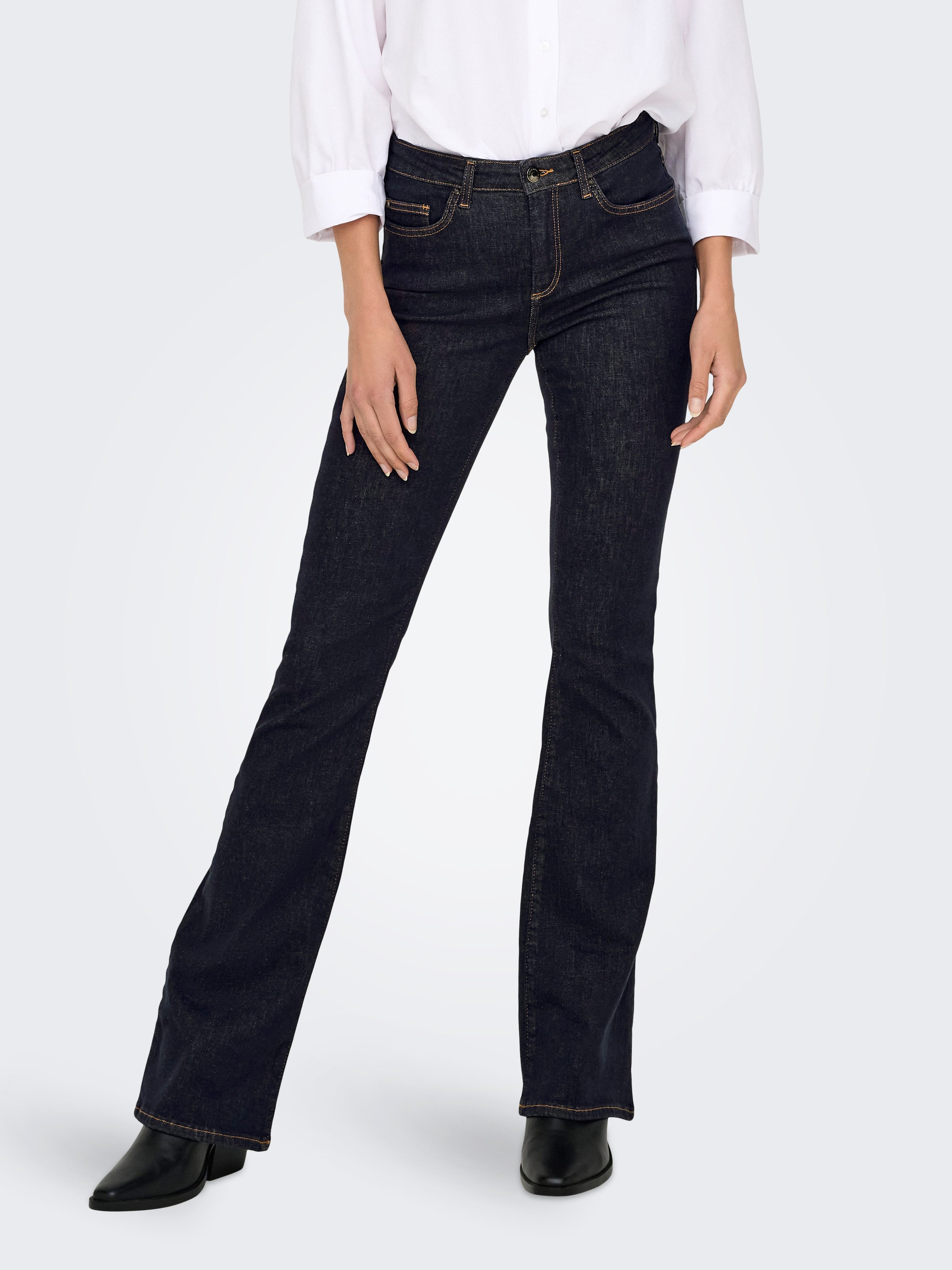 ONLY Skinny-fit-Jeans ONLBLUSH MID FL STAYBLUE günstig online kaufen
