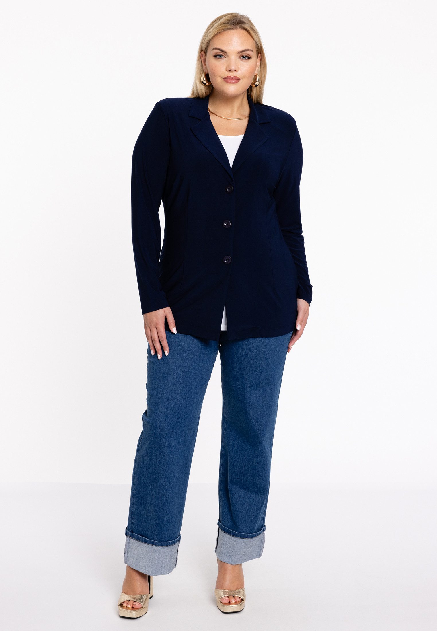 YOEK Jackenblazer Damen Blazer Große Größen günstig online kaufen
